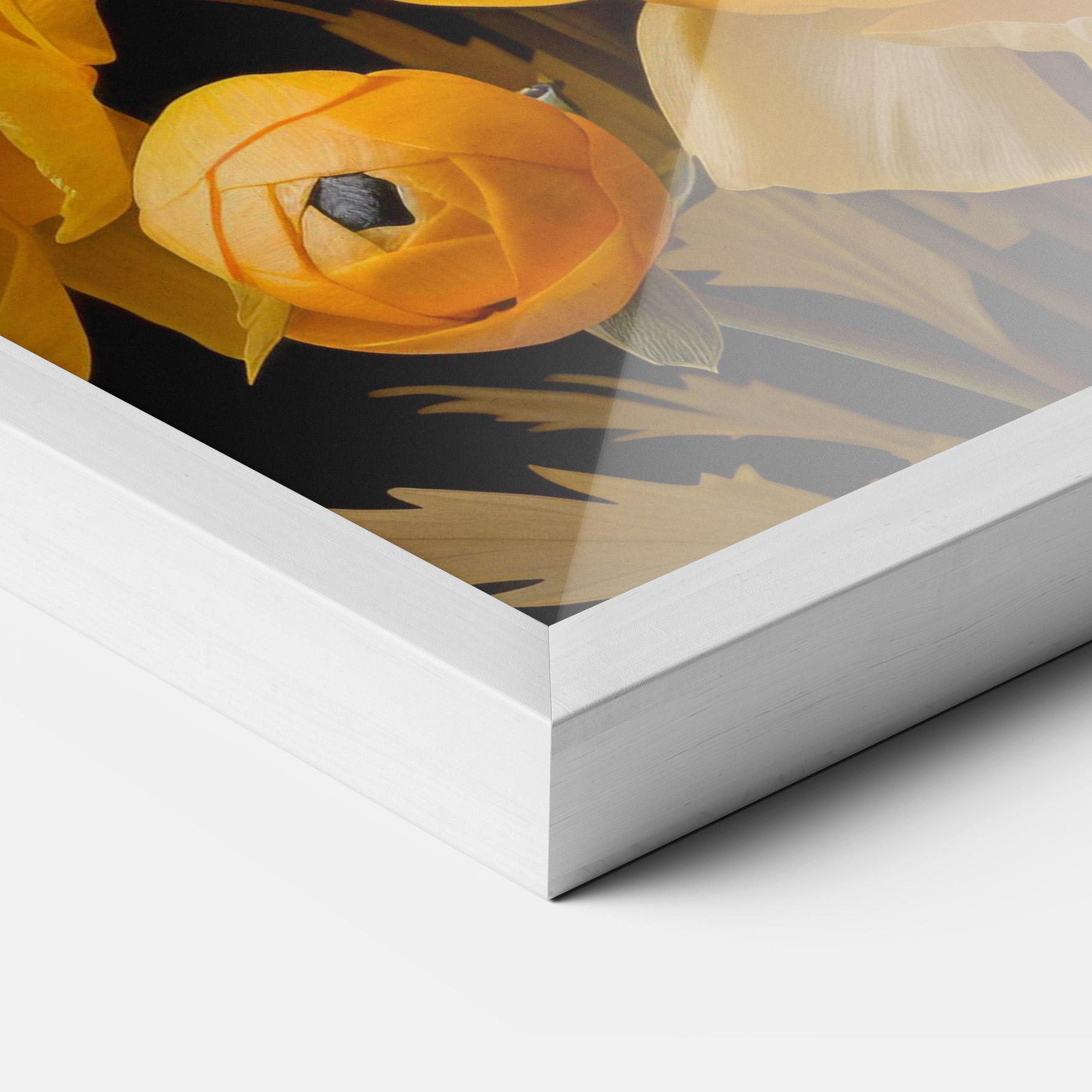 Poster Înrămat Yellow Poppy mockup 3