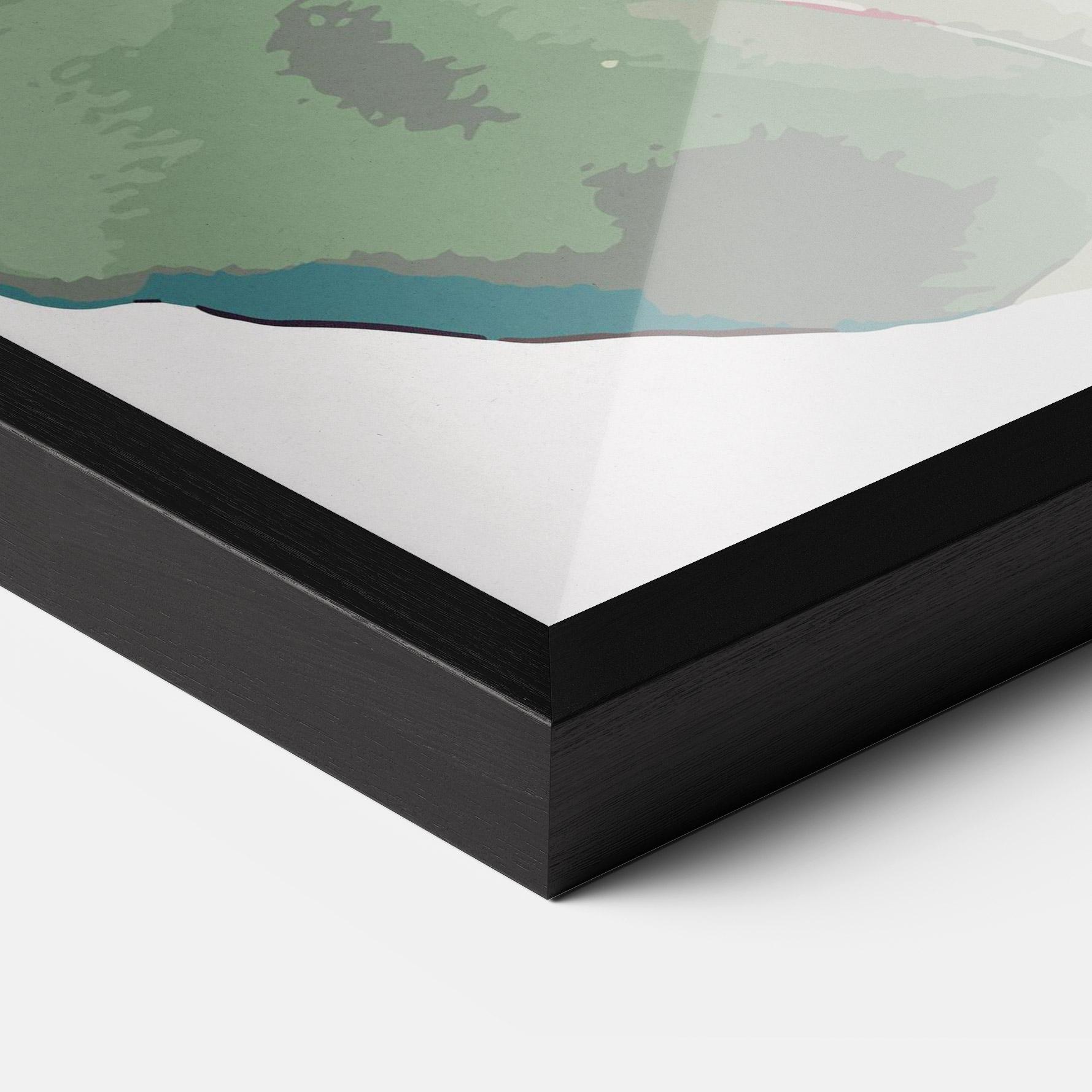 Poster Înrămat Pastel Poppy mockup 3