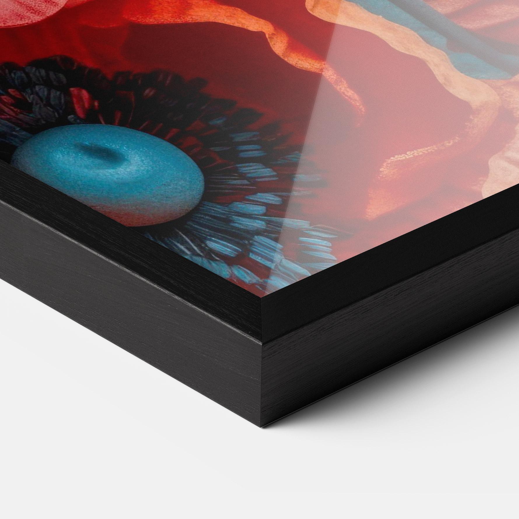 Poster Înrămat Poppy Close Up mockup 3