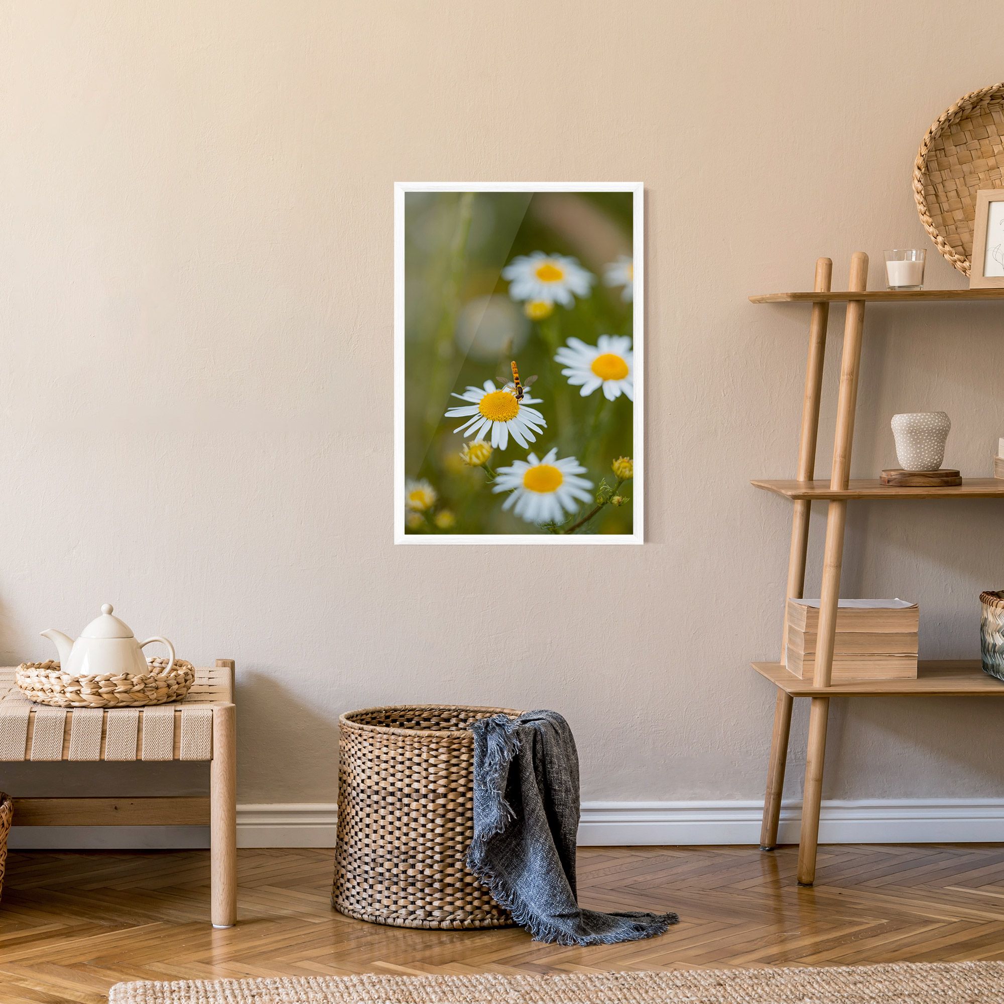 Bug On Small Daisy mockup 9