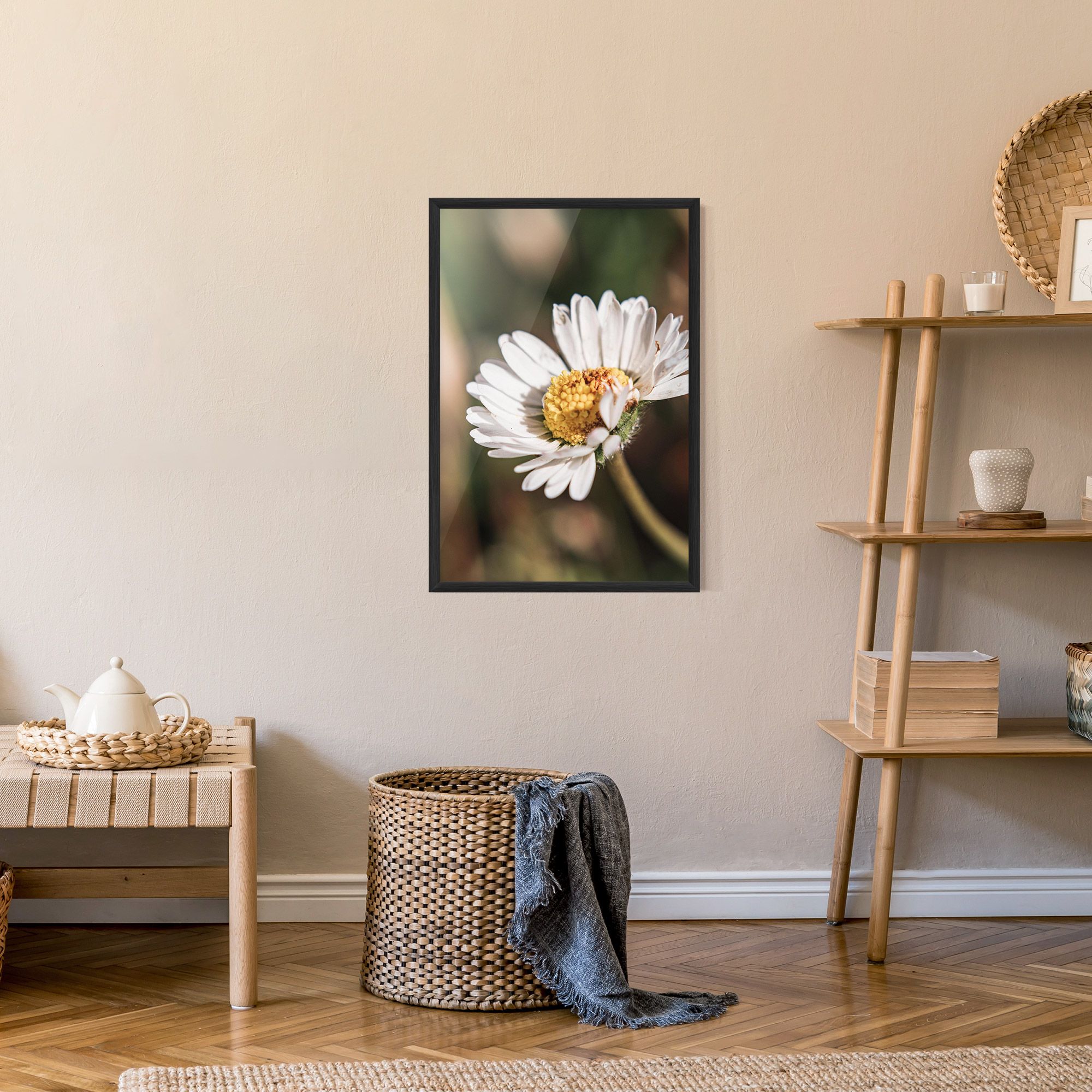 Yellow Pastel Daisy mockup 9