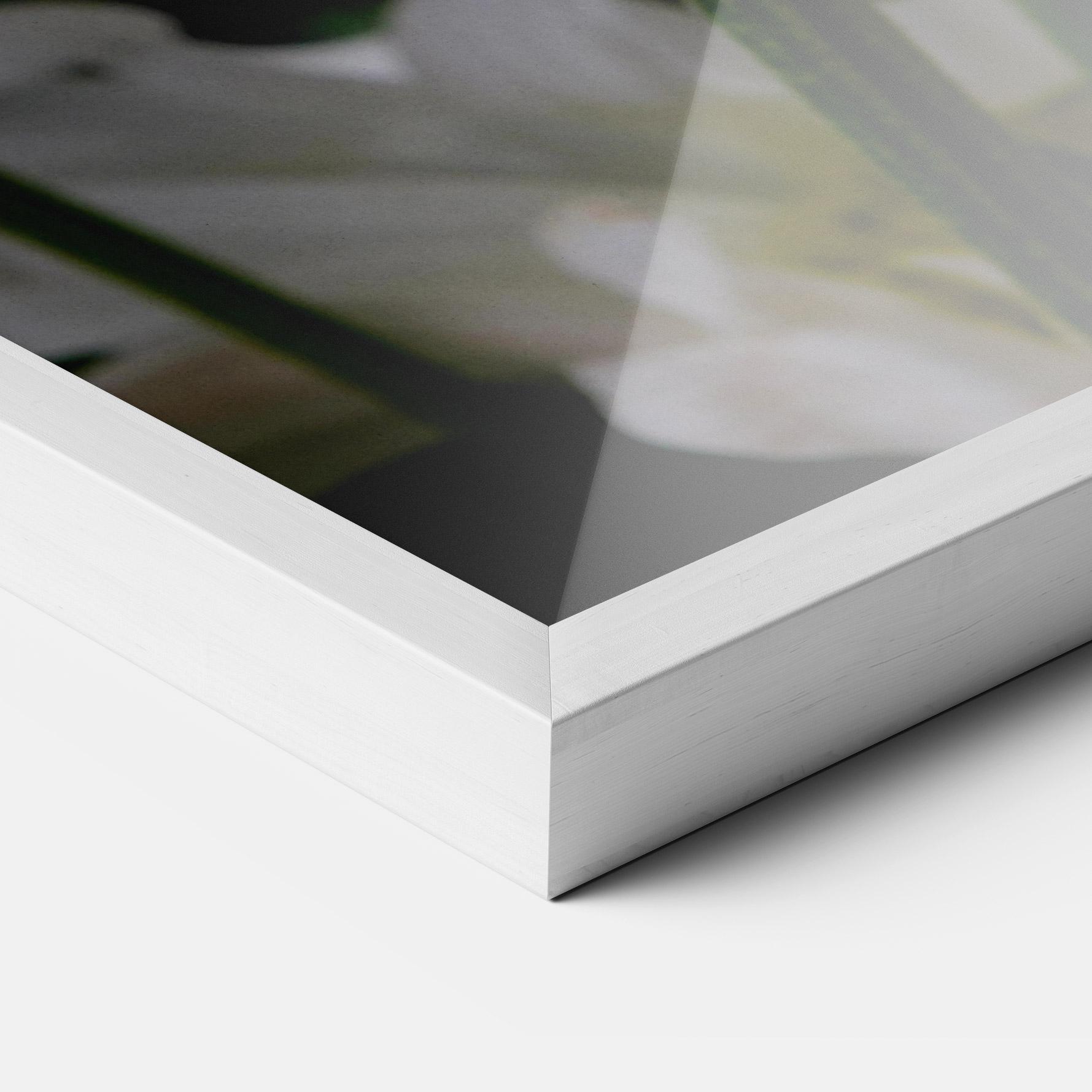 Poster Înrămat Green Middle Daisy View mockup 3