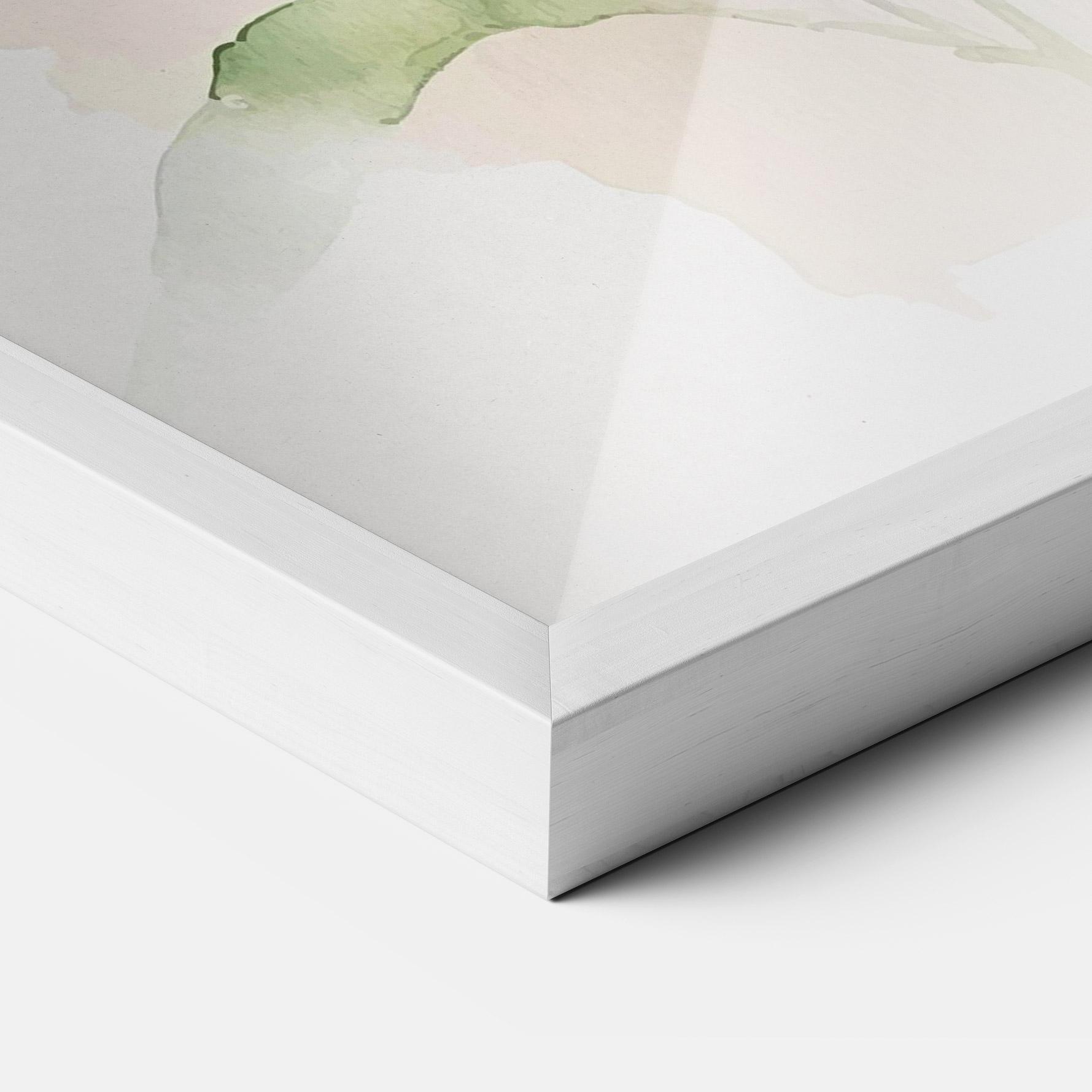 Poster Înrămat Painted Pretty Daisy mockup 3