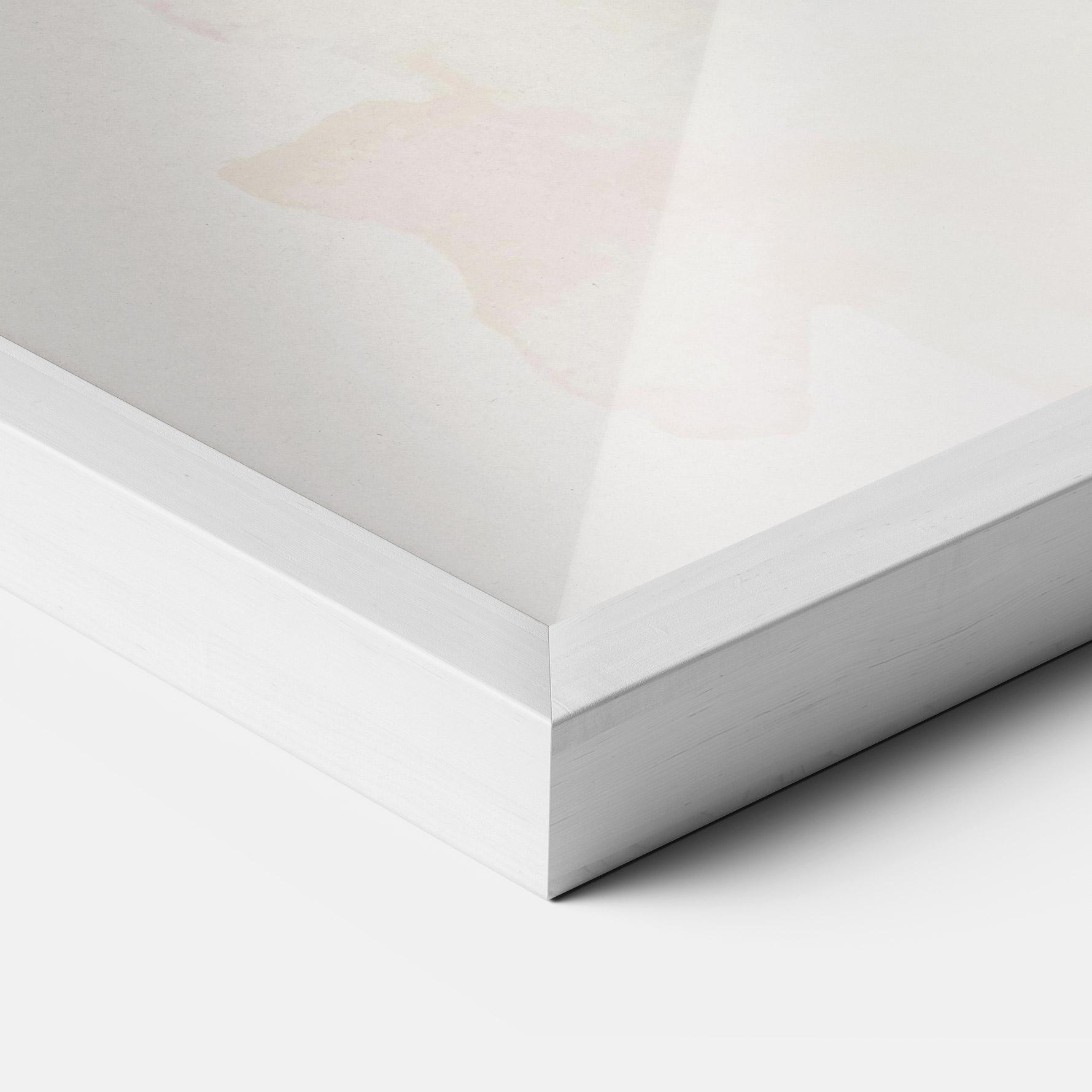 Poster Înrămat Watercolor Daisy mockup 3