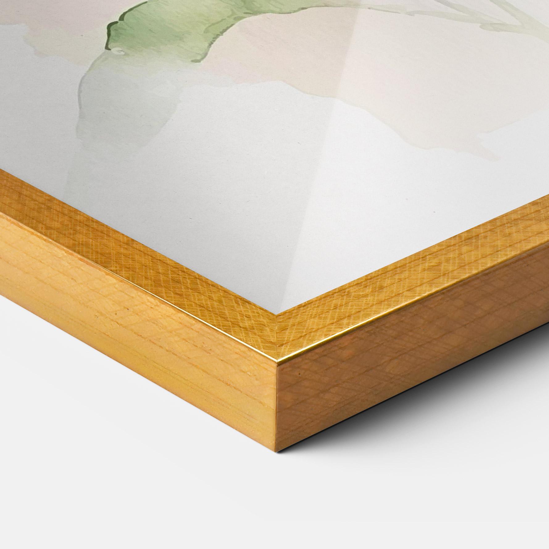 Poster Înrămat Painted Pretty Daisy mockup 3