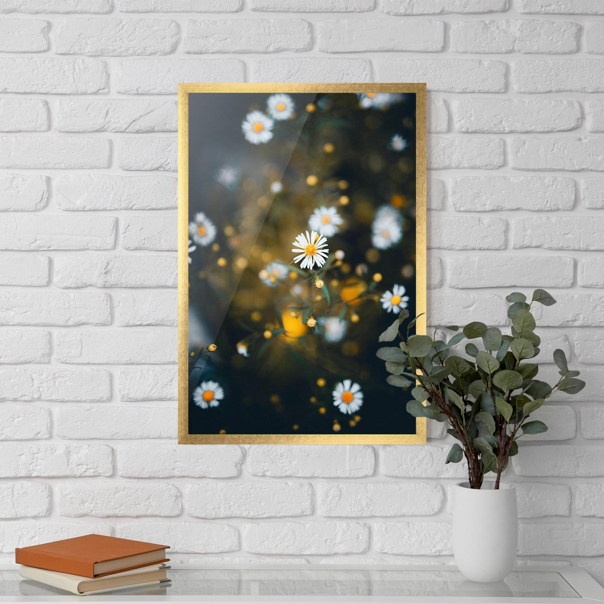 Poster Înrămat Small Daisy View mockup 5