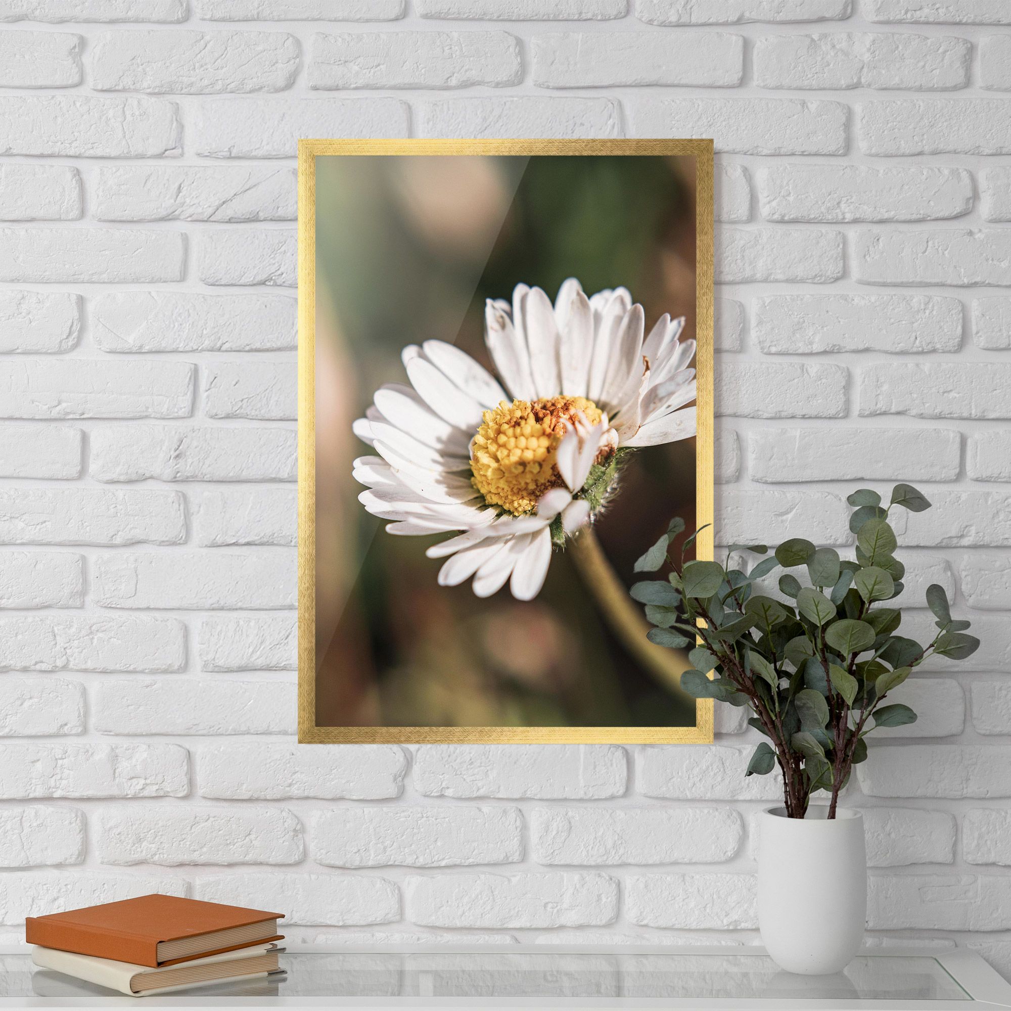 Yellow Pastel Daisy mockup 5