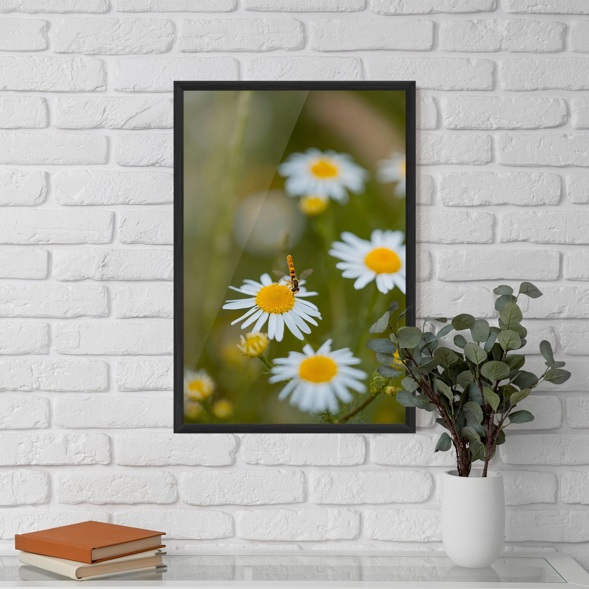 Bug On Small Daisy mockup 5