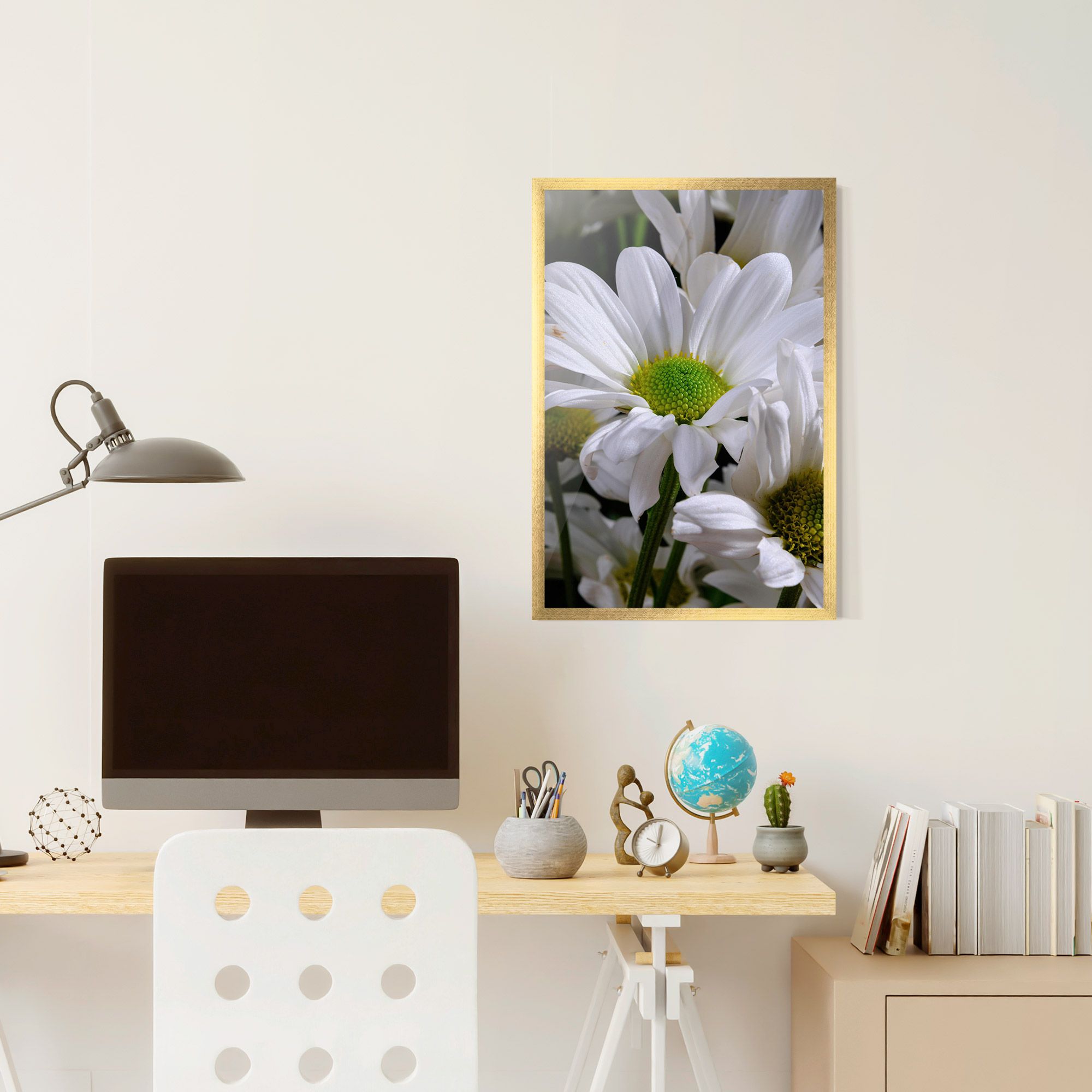 Green Middle Daisy View mockup 6