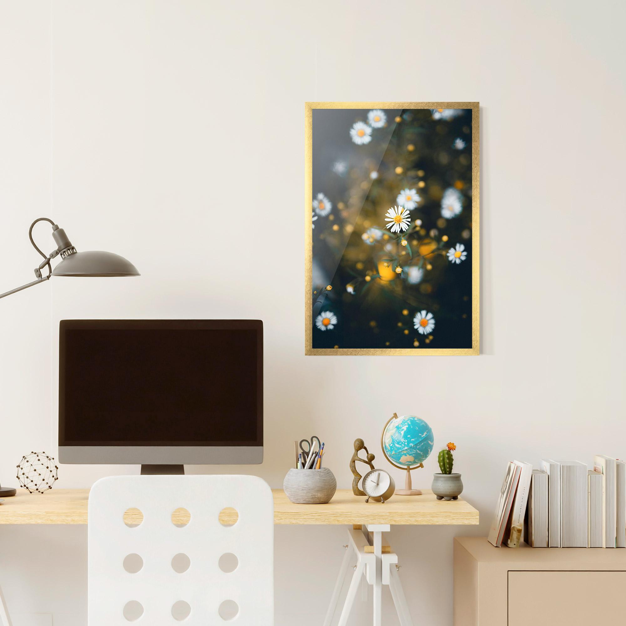 Poster Înrămat Small Daisy View mockup 6