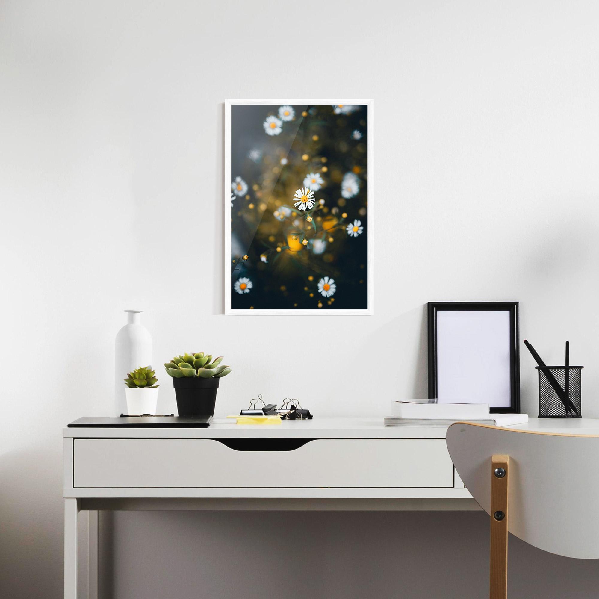 Poster Înrămat Small Daisy View mockup 7