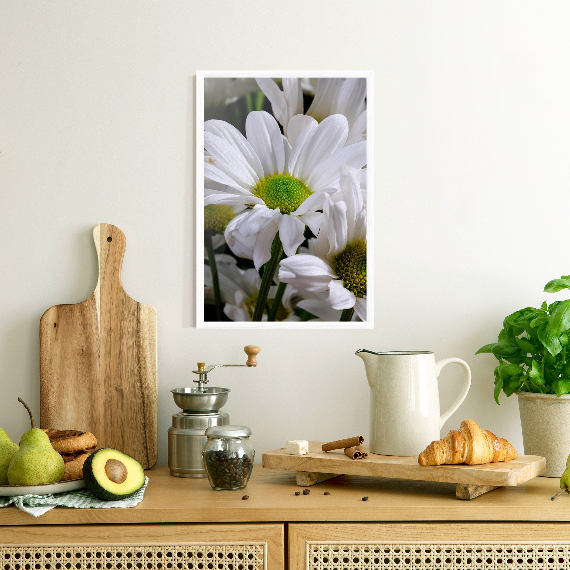 Green Middle Daisy View mockup 8