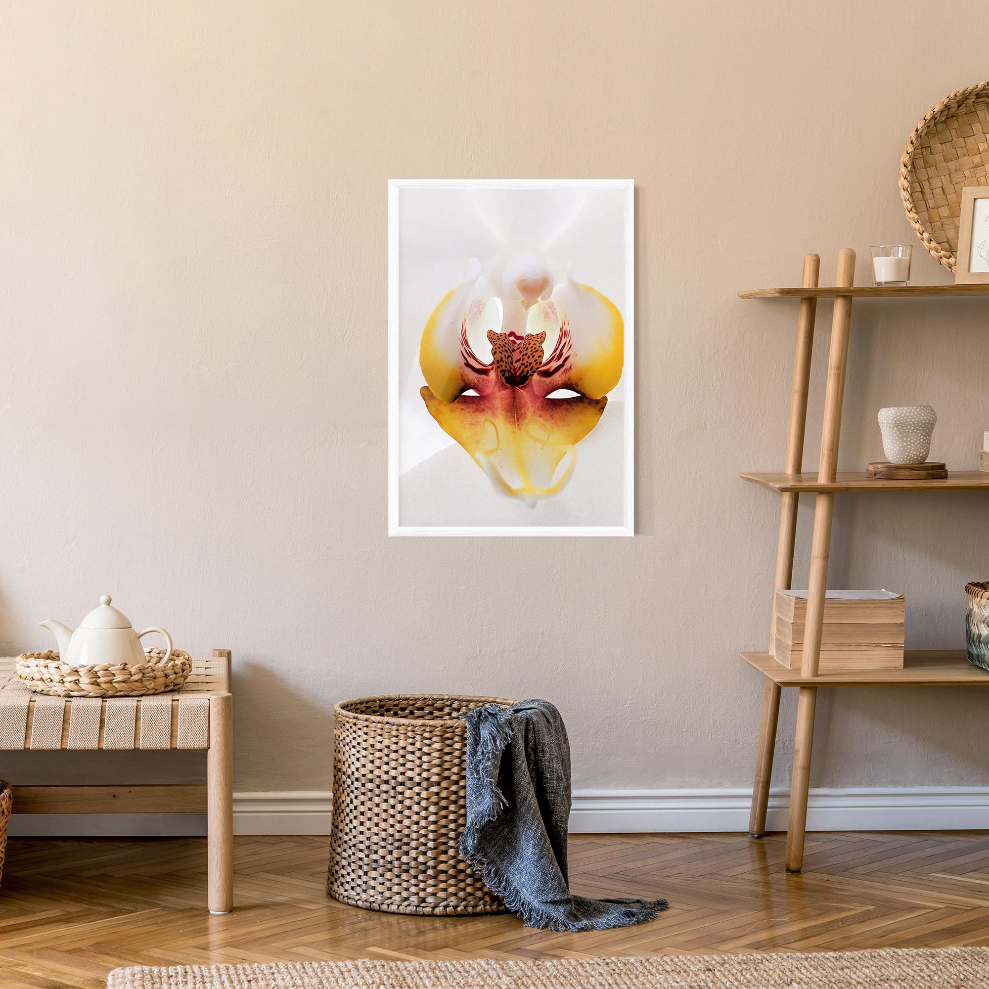 Poster Înrămat Orchid Close Up mockup 9