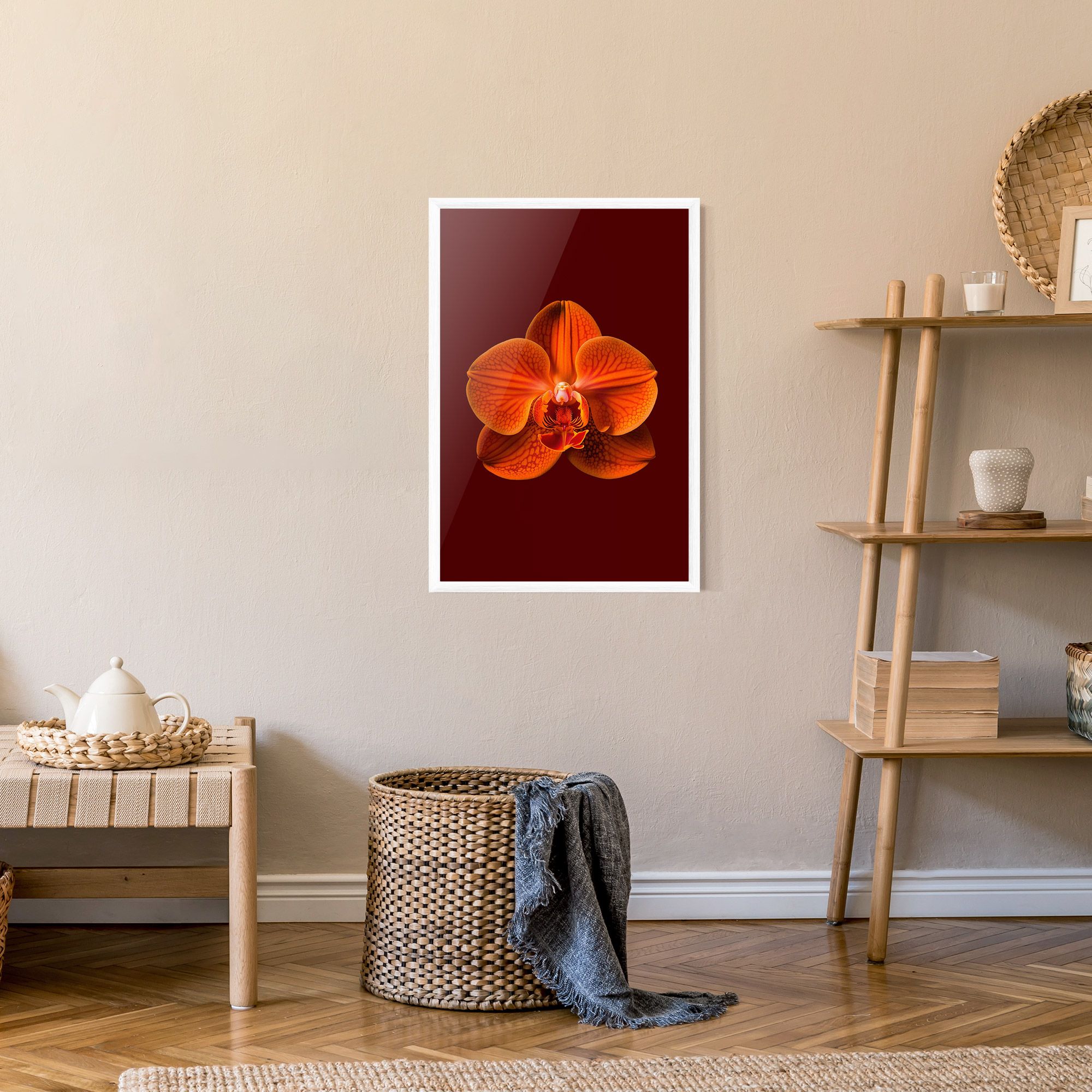 Strong Orange Orchid mockup 9