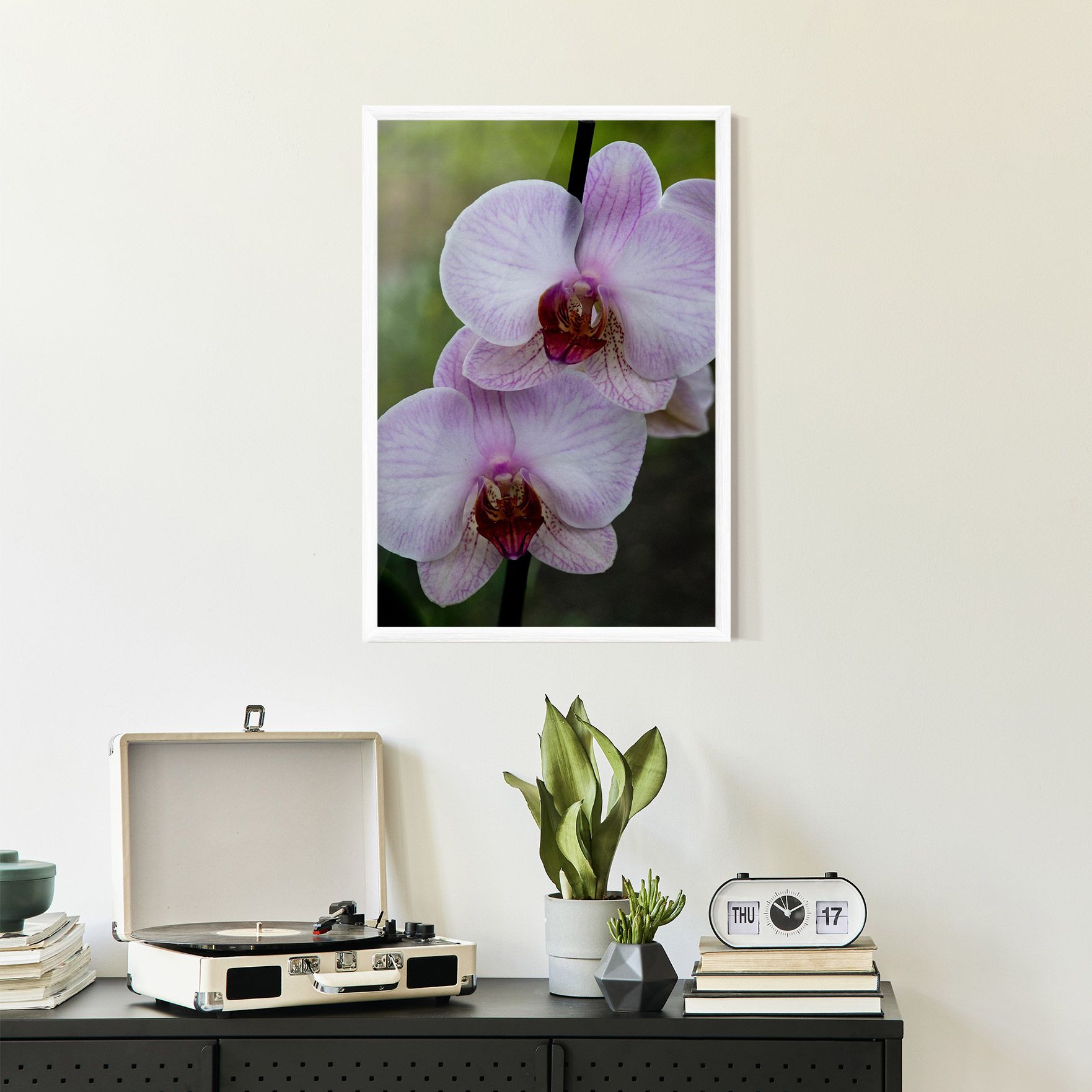 Garden Light Purple Orchid mockup 2