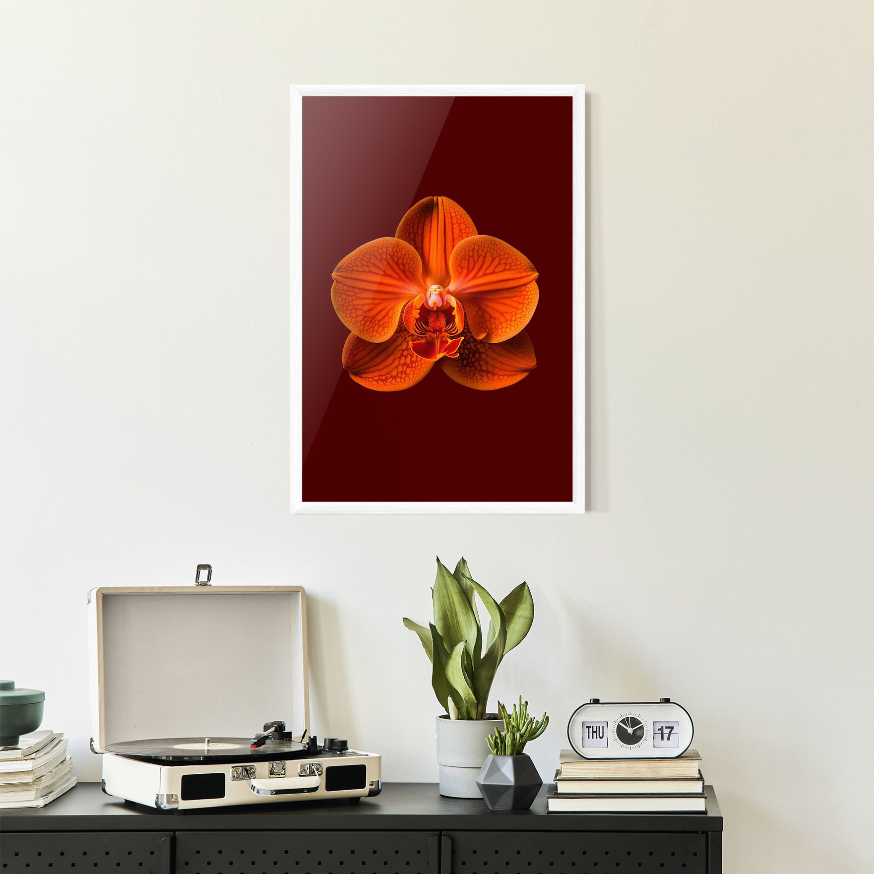 Strong Orange Orchid mockup 2