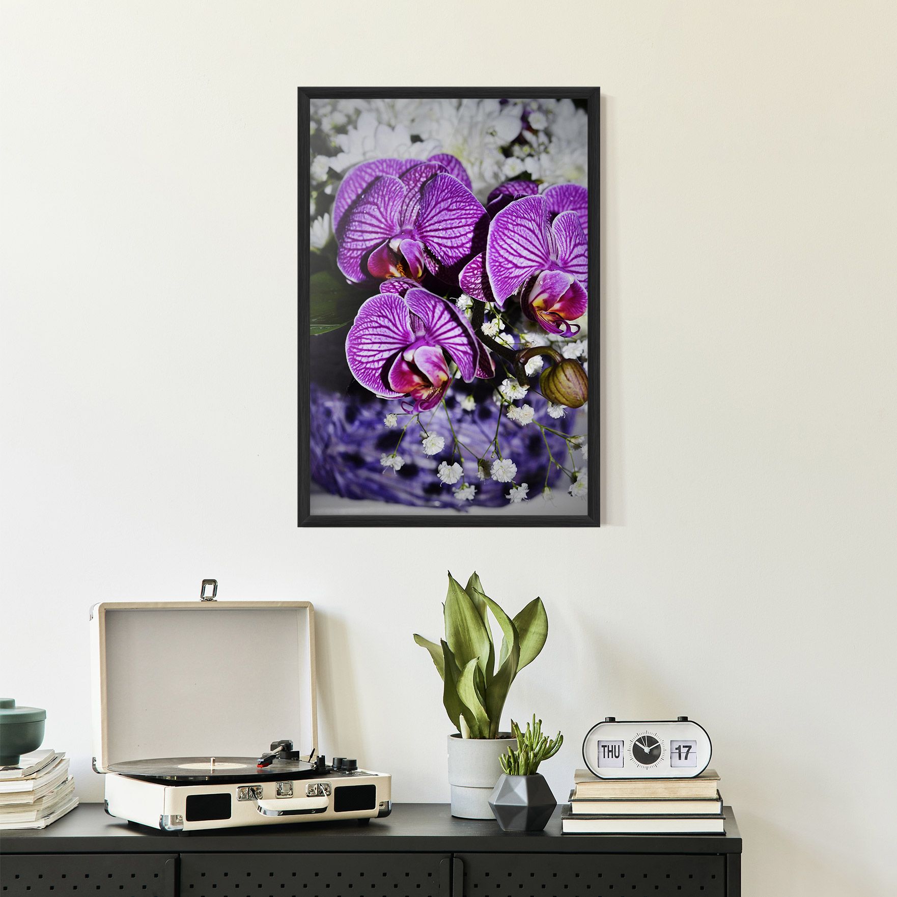 Purple Orchids mockup 2