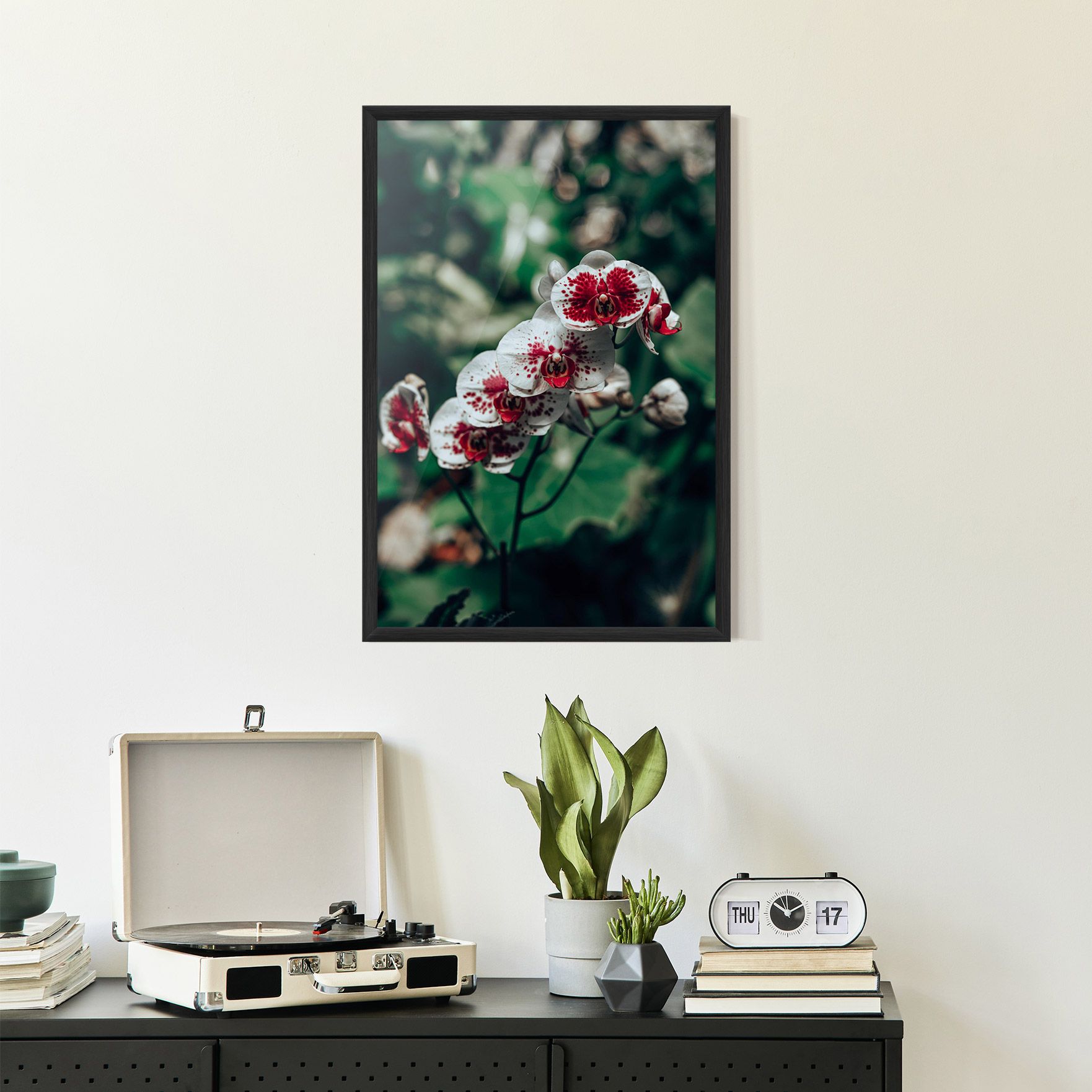 White Red Orchid mockup 2