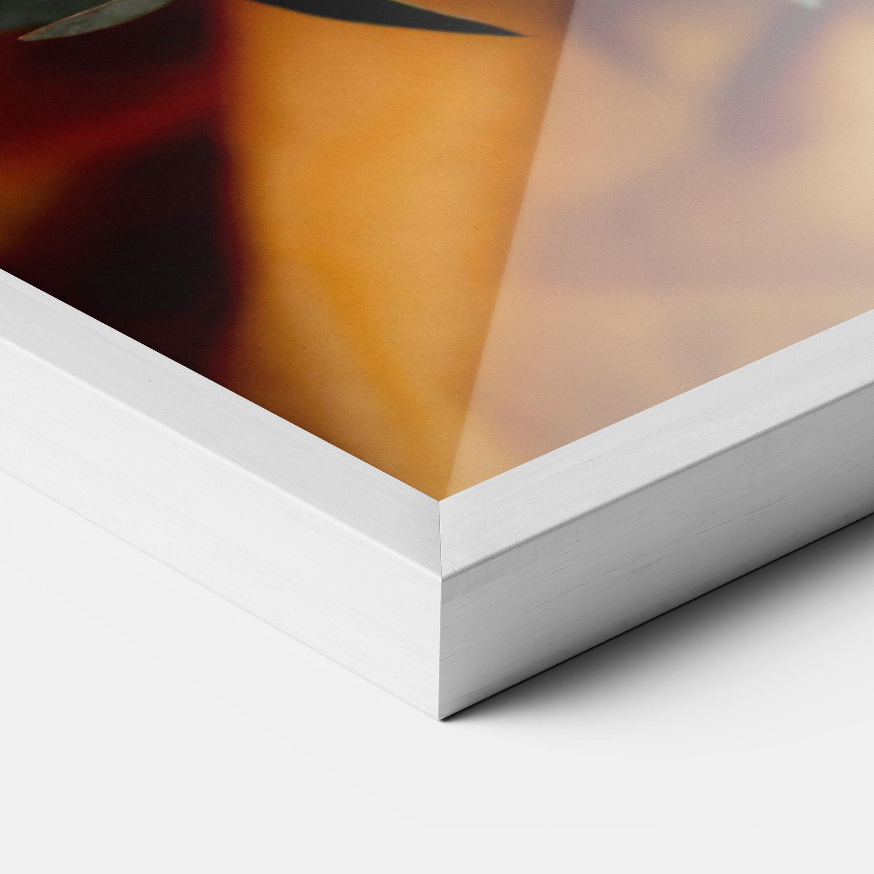 Poster Înrămat Orchid In Vase mockup 3