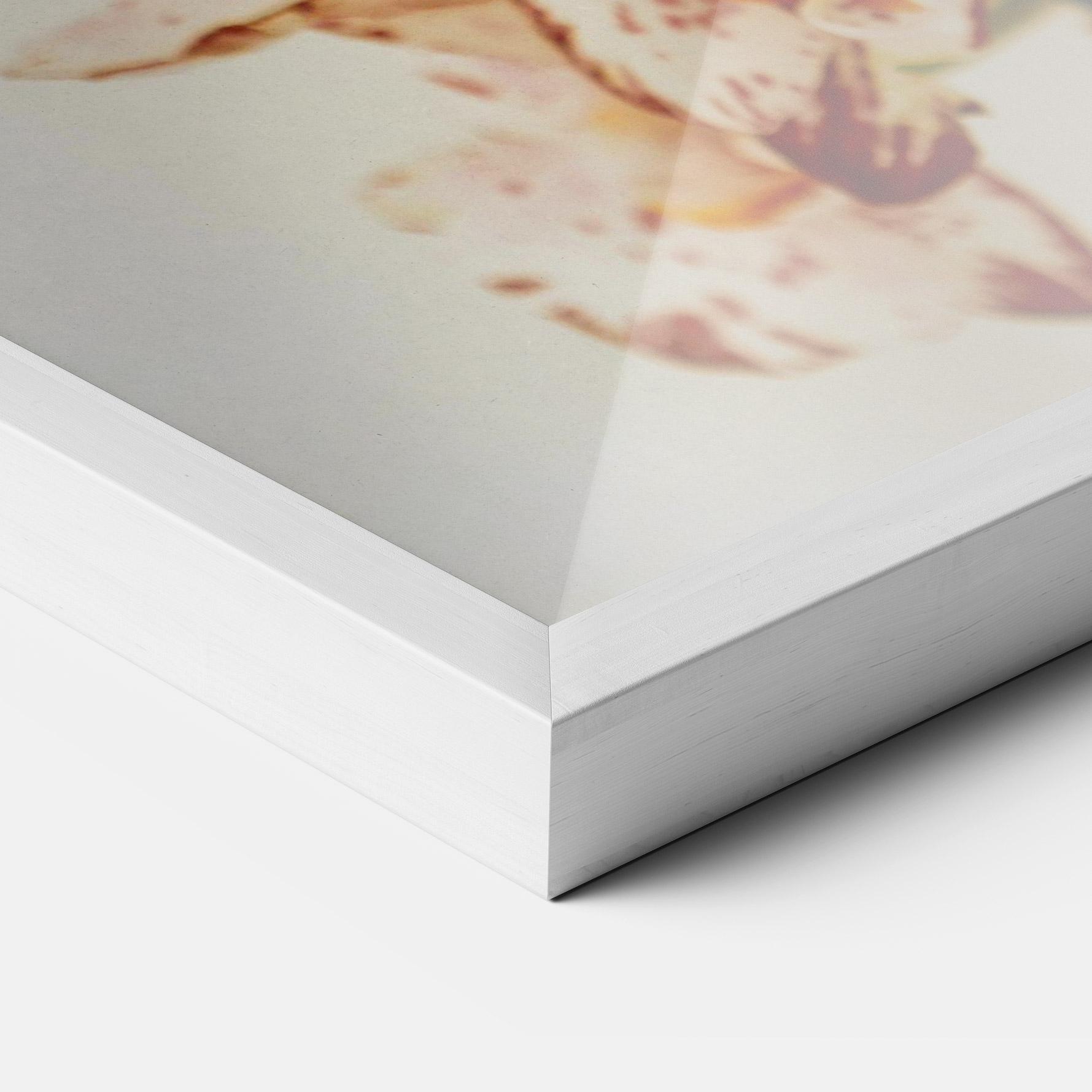 Poster Înrămat Red White Orchids mockup 3