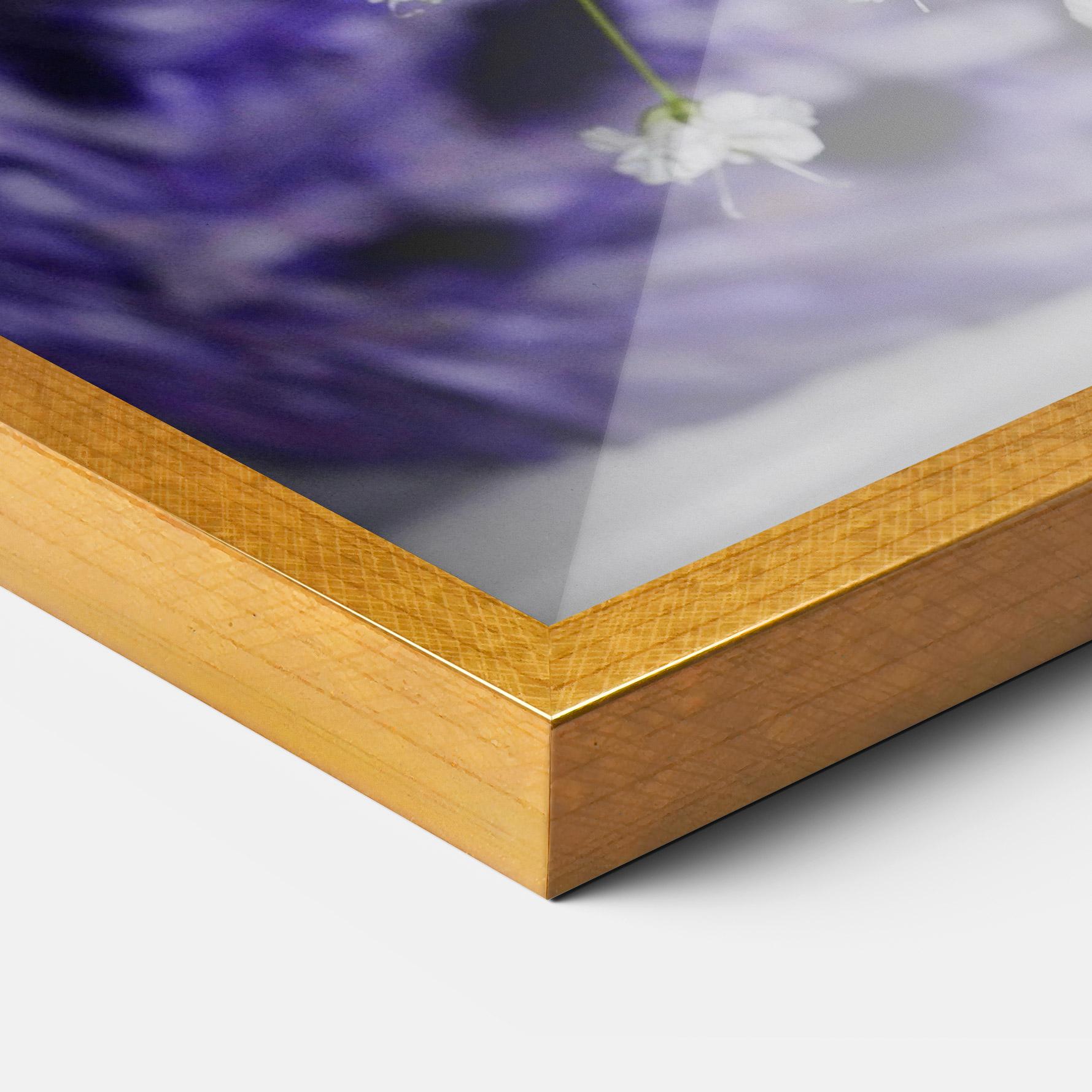 Poster Înrămat Purple Orchids mockup 3