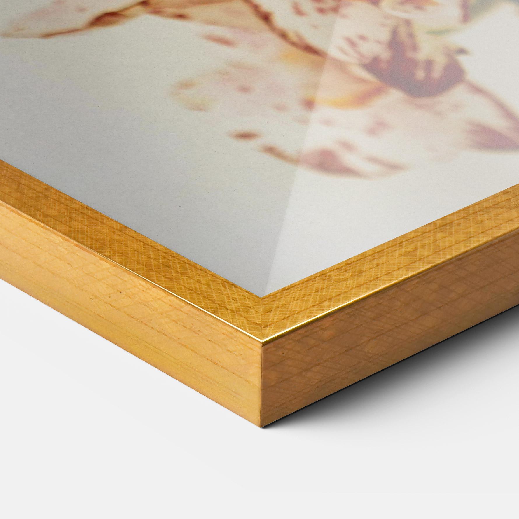 Poster Înrămat Red White Orchids mockup 3