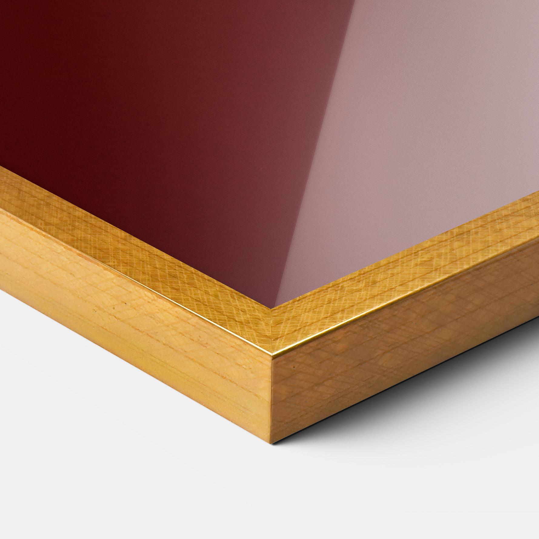 Poster Înrămat Strong Orange Orchid mockup 3