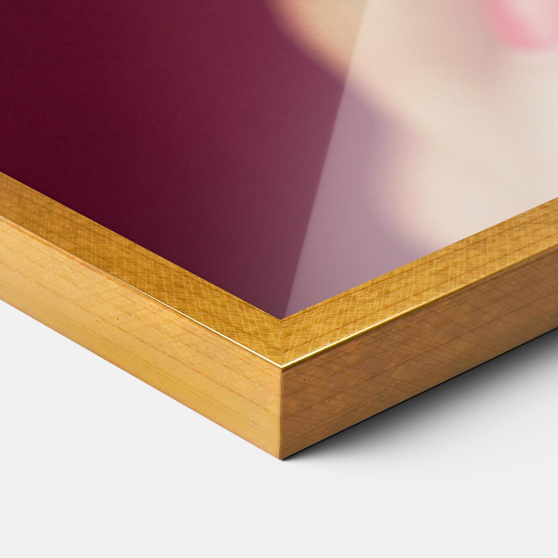 Poster Înrămat Wet Orchid mockup 3