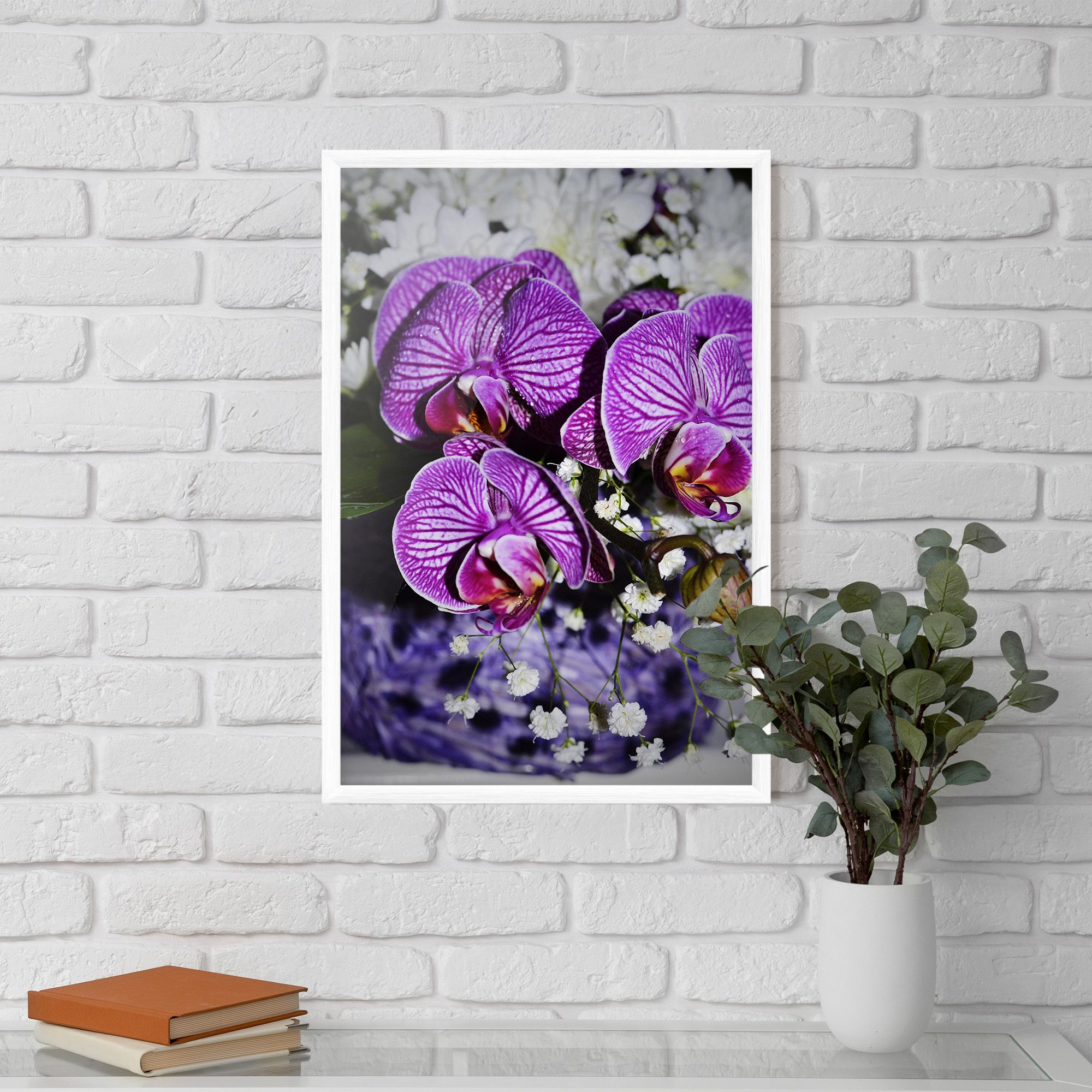Purple Orchids mockup 5