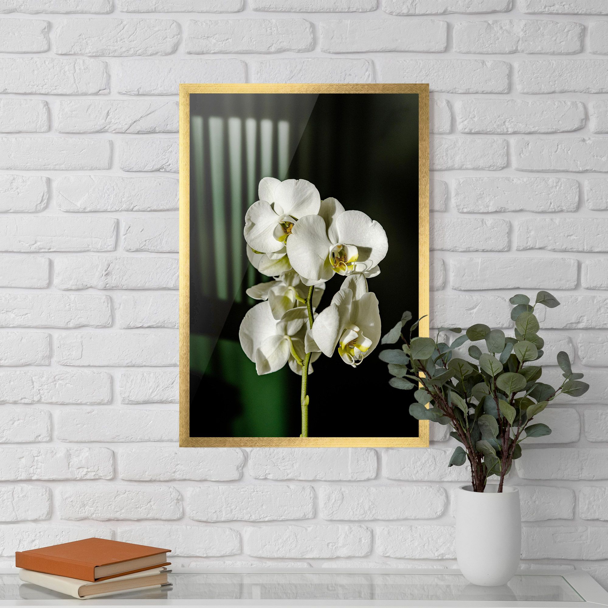 Orchid On Green mockup 5