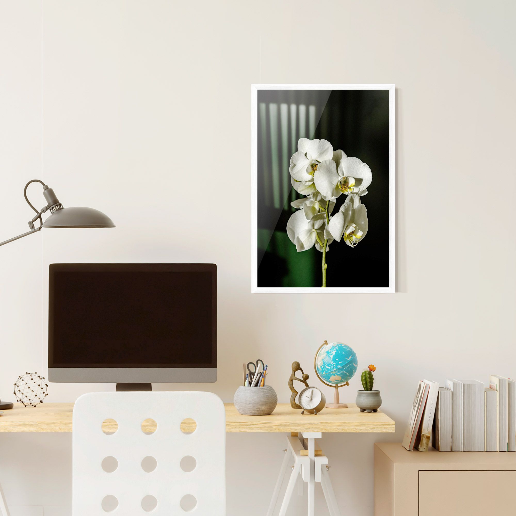Orchid On Green mockup 6