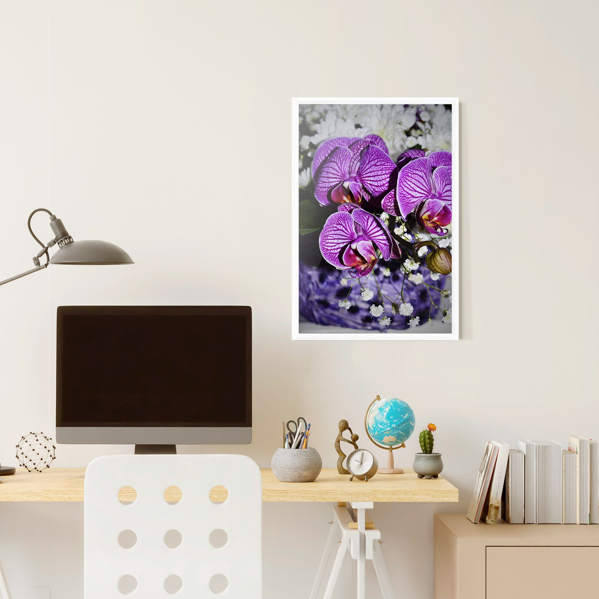 Purple Orchids mockup 6