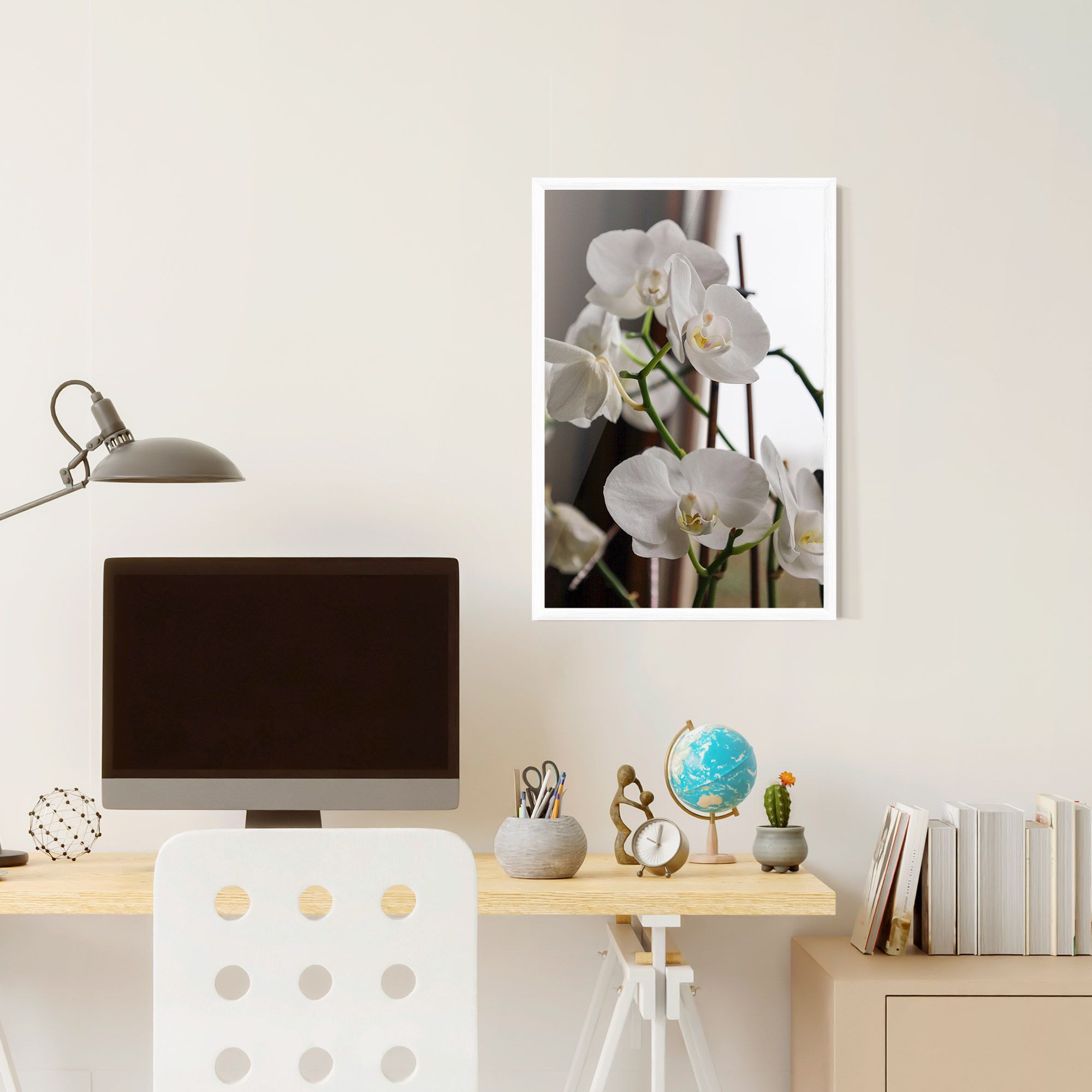 White Orchid Growing mockup 6