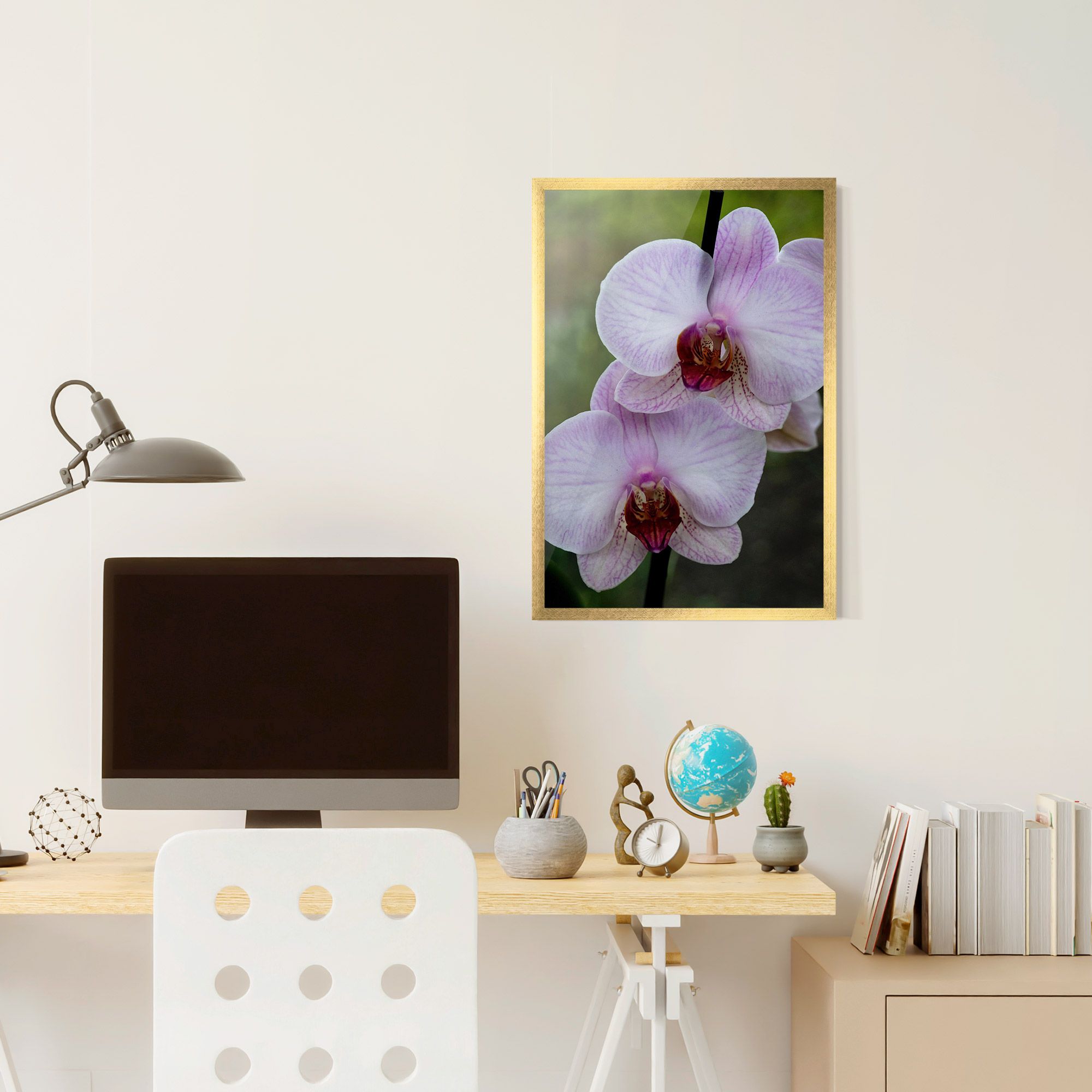 Garden Light Purple Orchid mockup 6