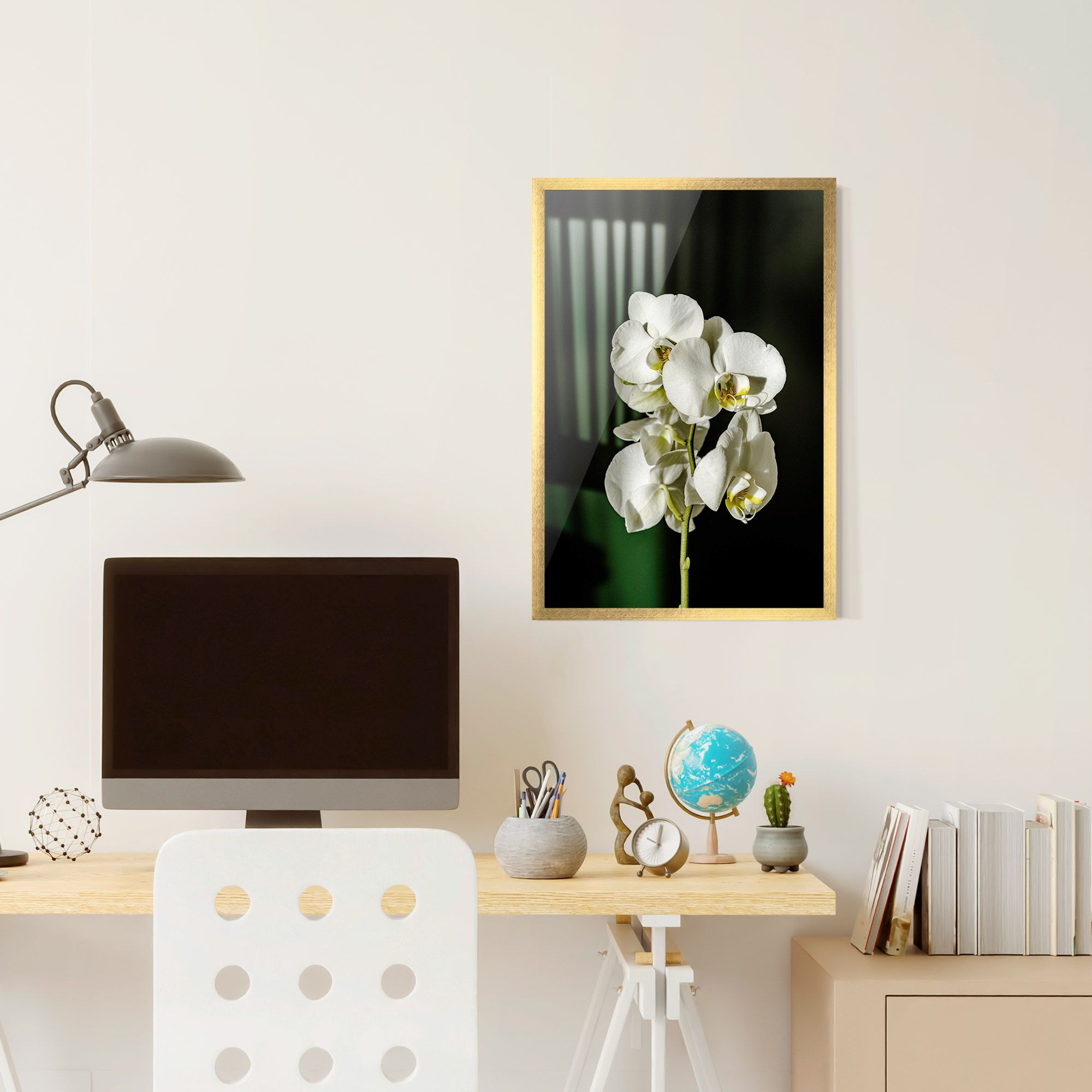 Orchid On Green mockup 6