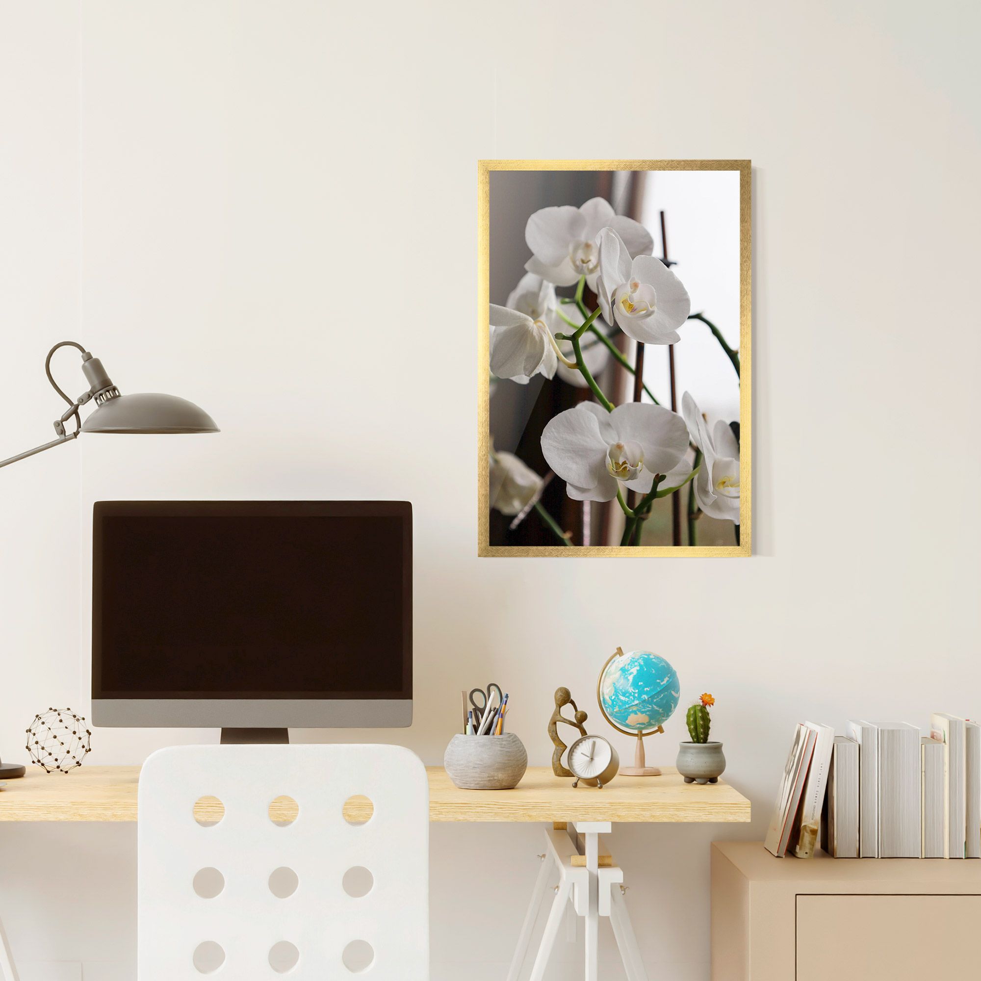 White Orchid Growing mockup 6