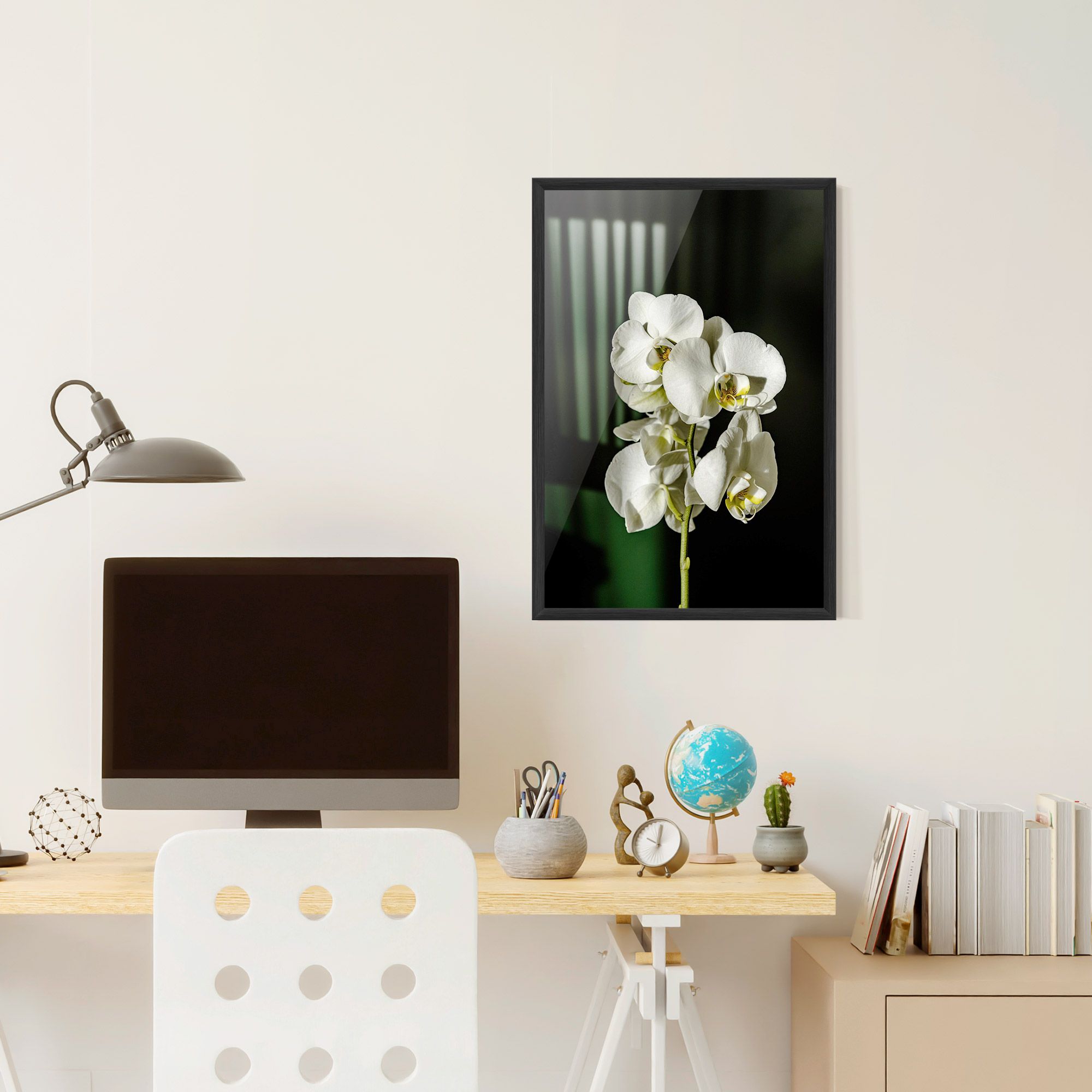 Orchid On Green mockup 6