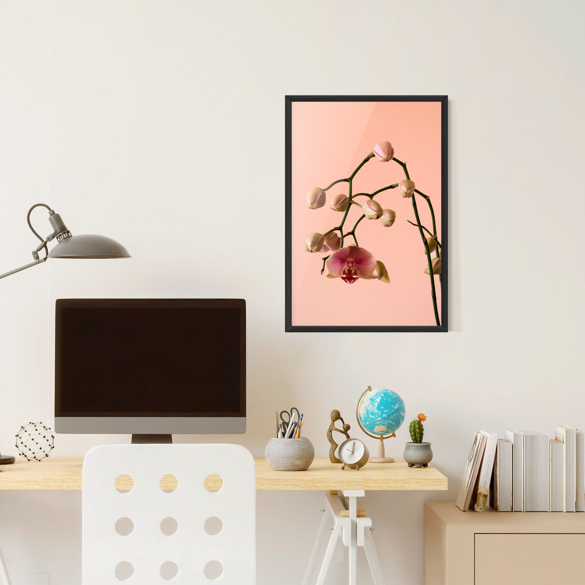 Orchids On Pink mockup 6