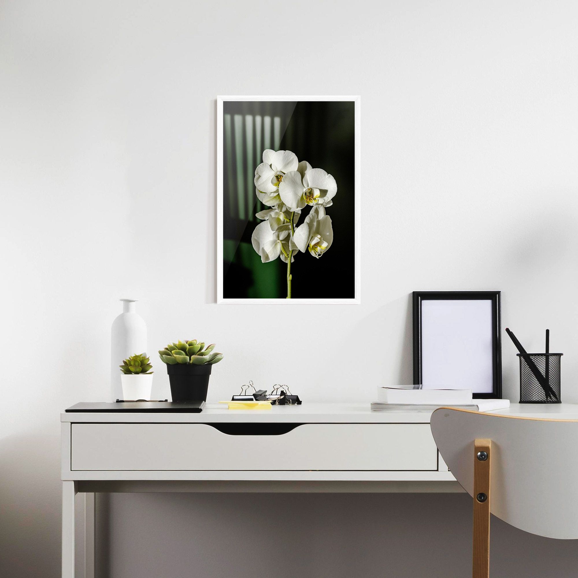 Orchid On Green mockup 7