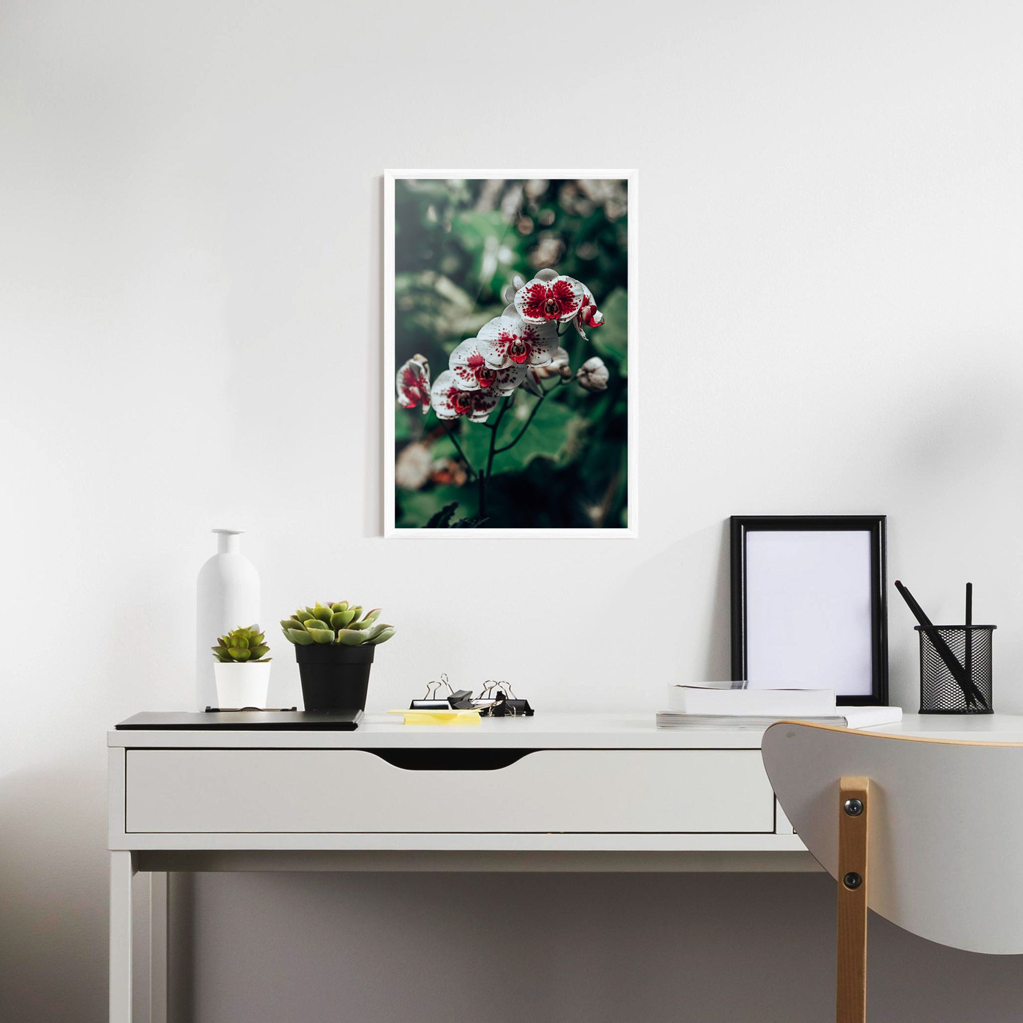 White Red Orchid mockup 7