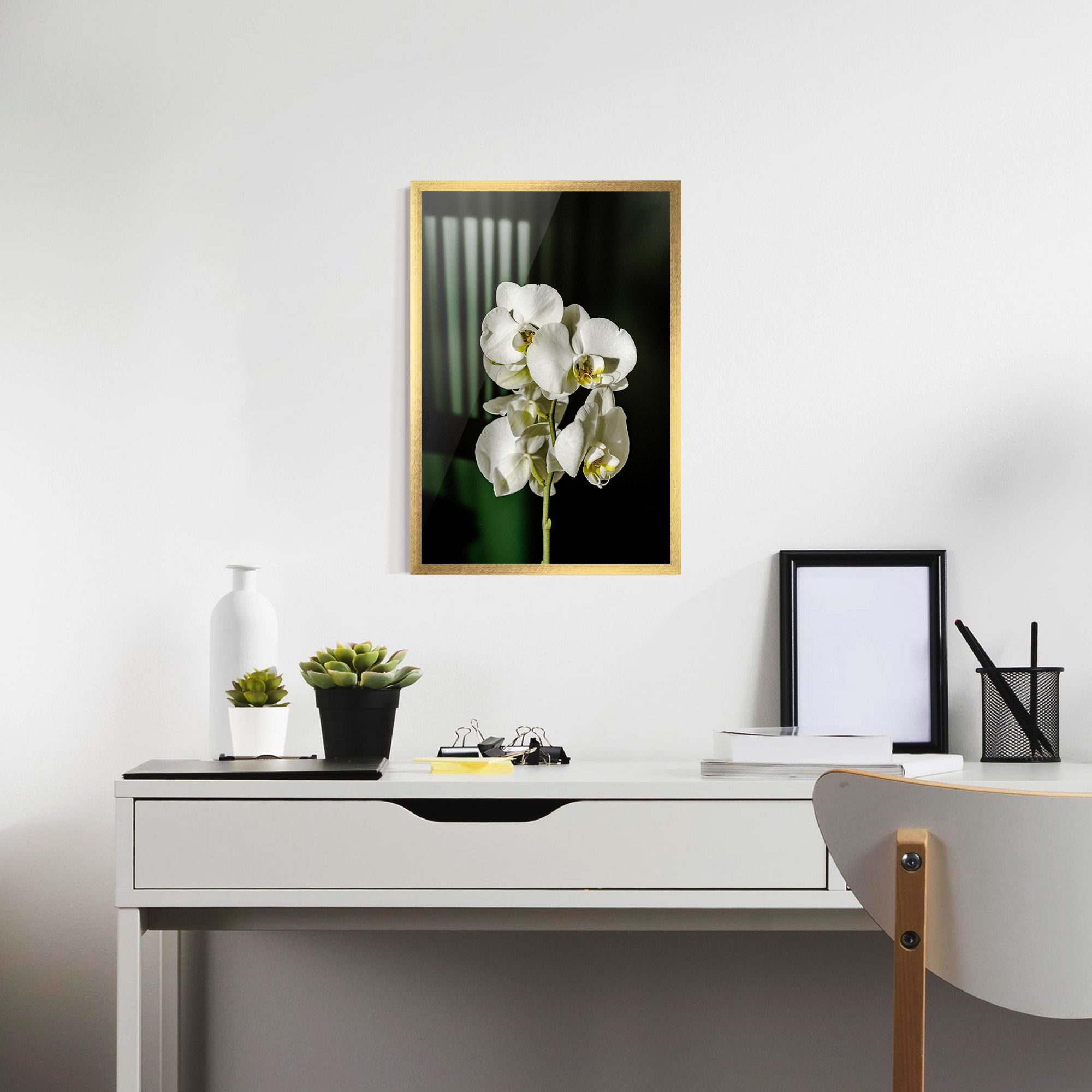 Orchid On Green mockup 7
