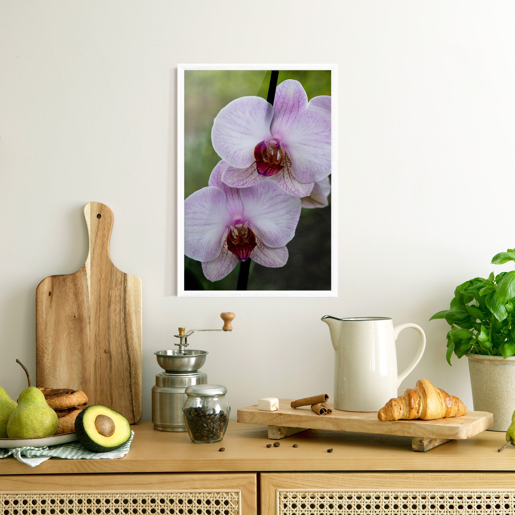 Garden Light Purple Orchid mockup 8