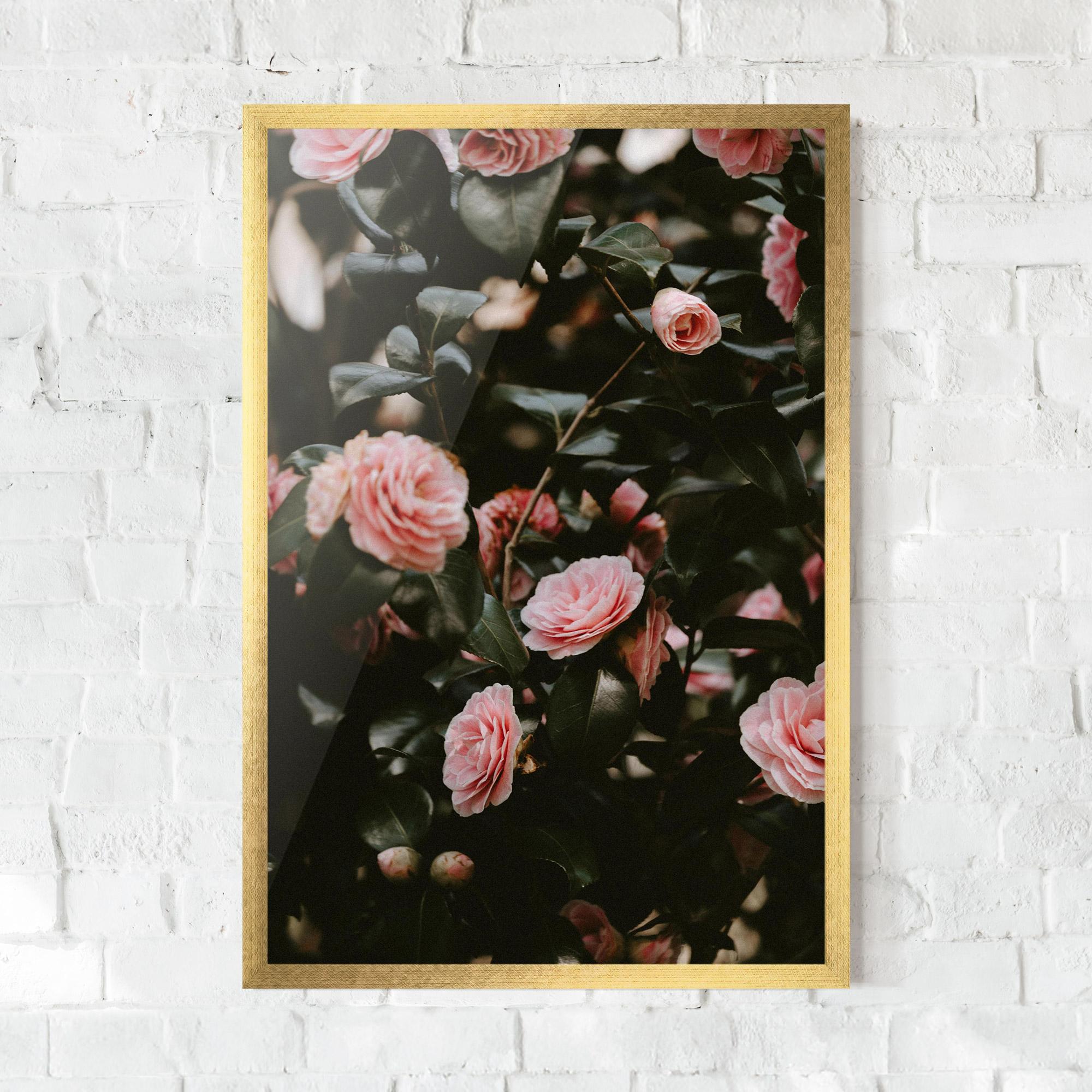 Poster Înrămat Rose Tree mockup 0