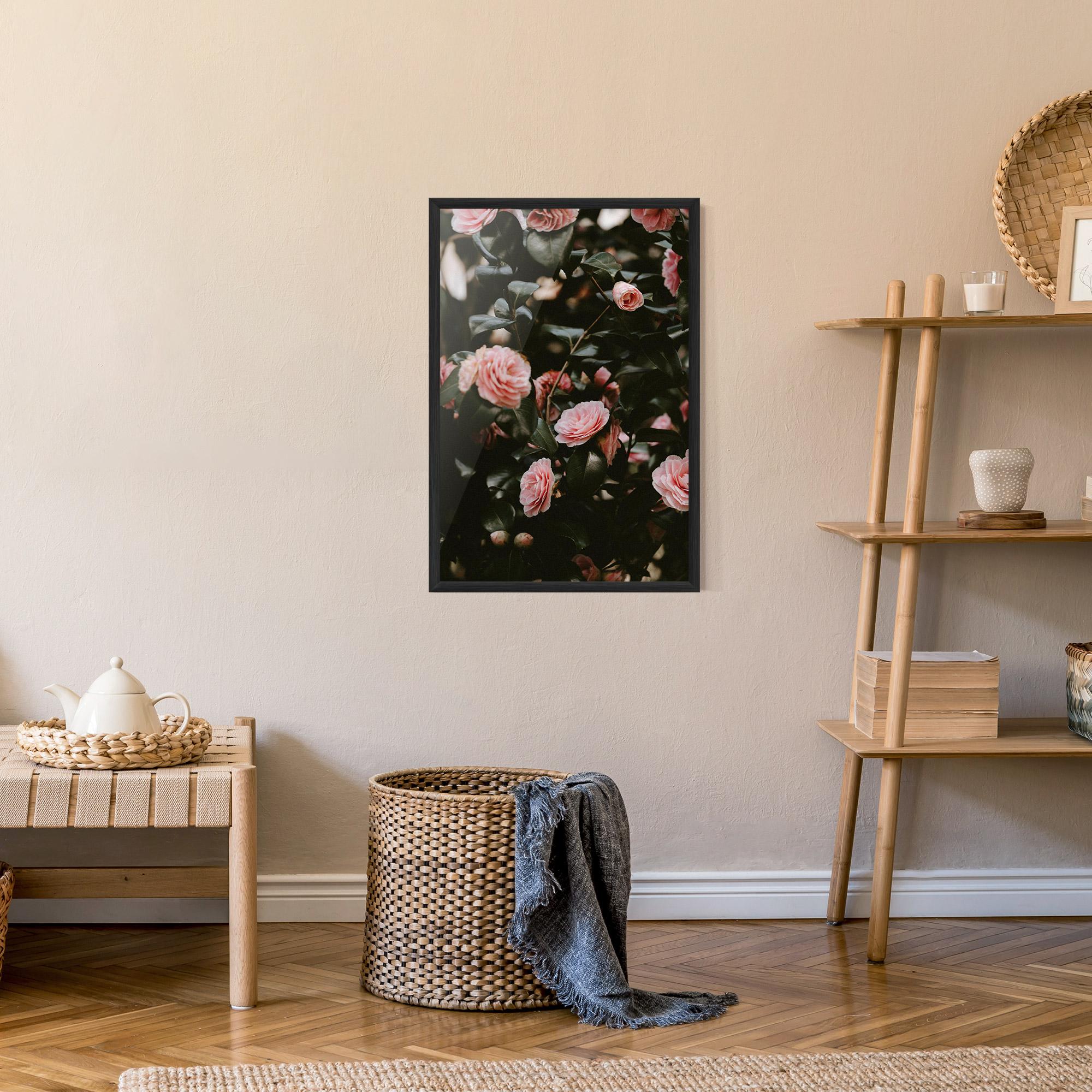 Poster Înrămat Rose Tree mockup 9