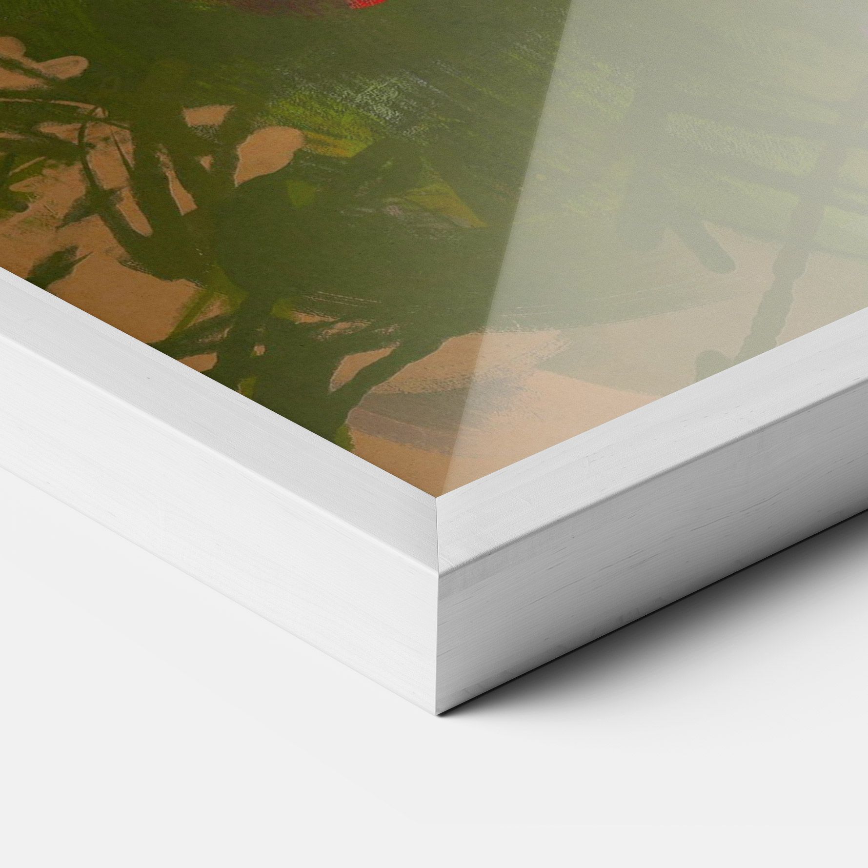 Red Rose Painting mockup 3