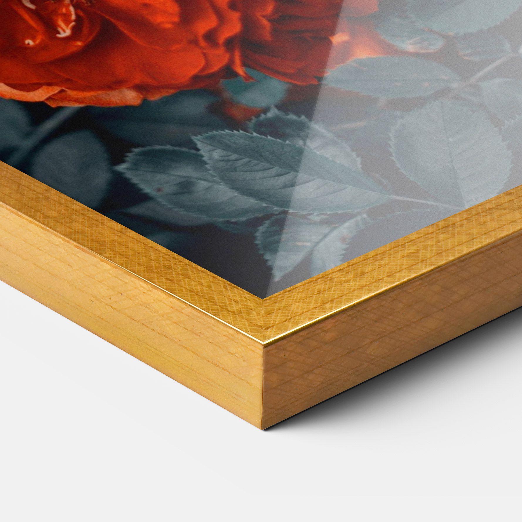 Bright Red Rose mockup 3