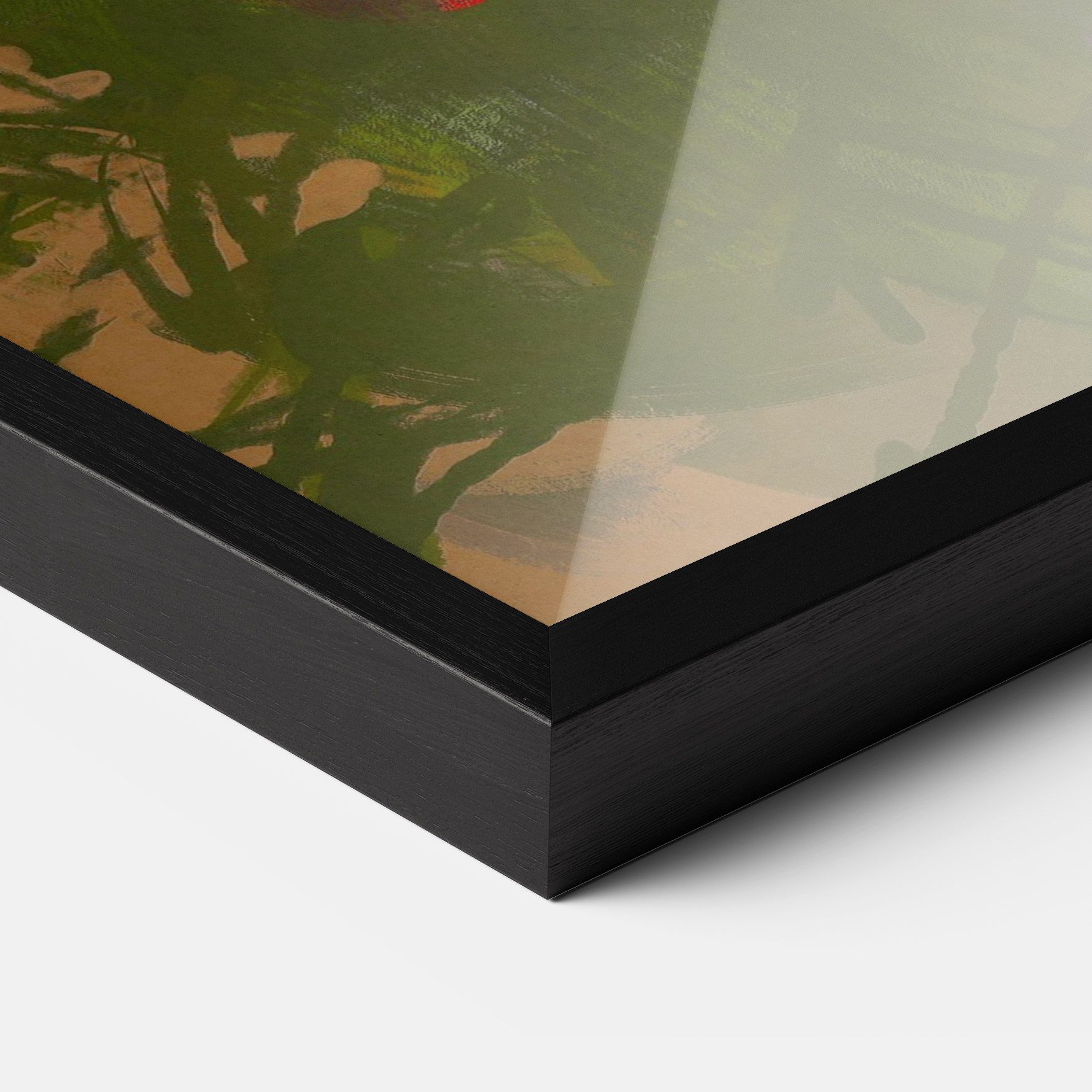 Red Rose Painting mockup 3