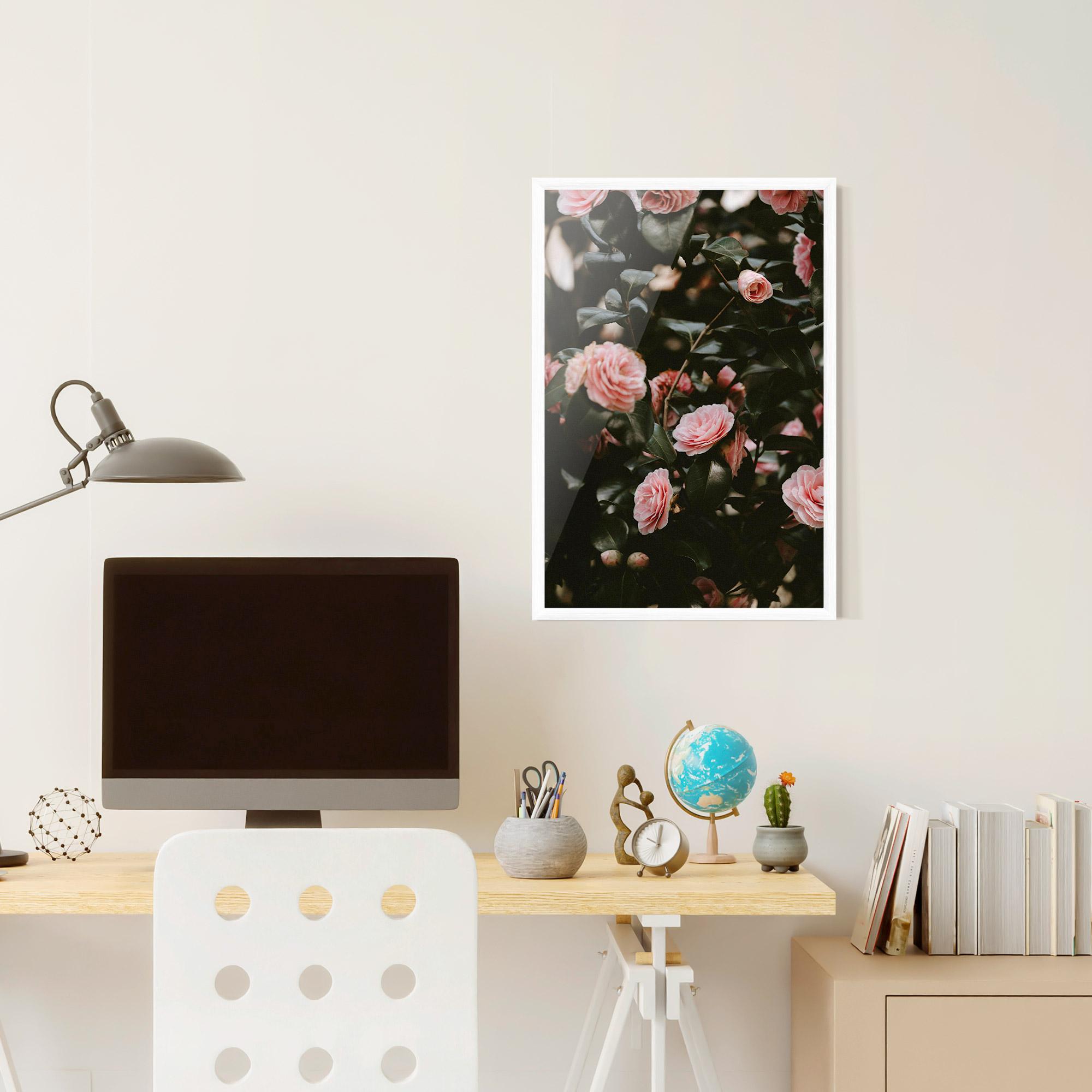 Poster Înrămat Rose Tree mockup 6