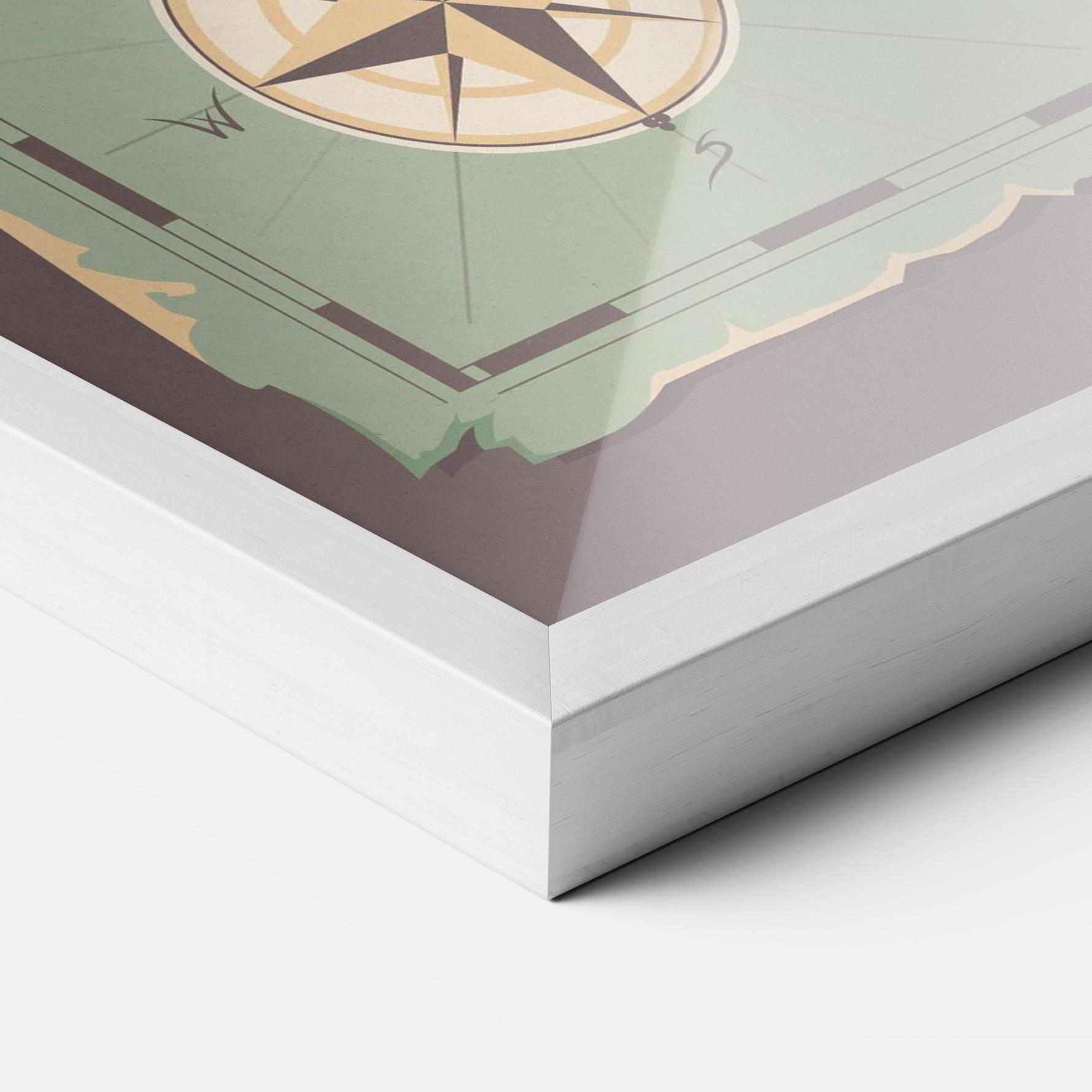 Poster Înrămat Adventurer Beware mockup 3