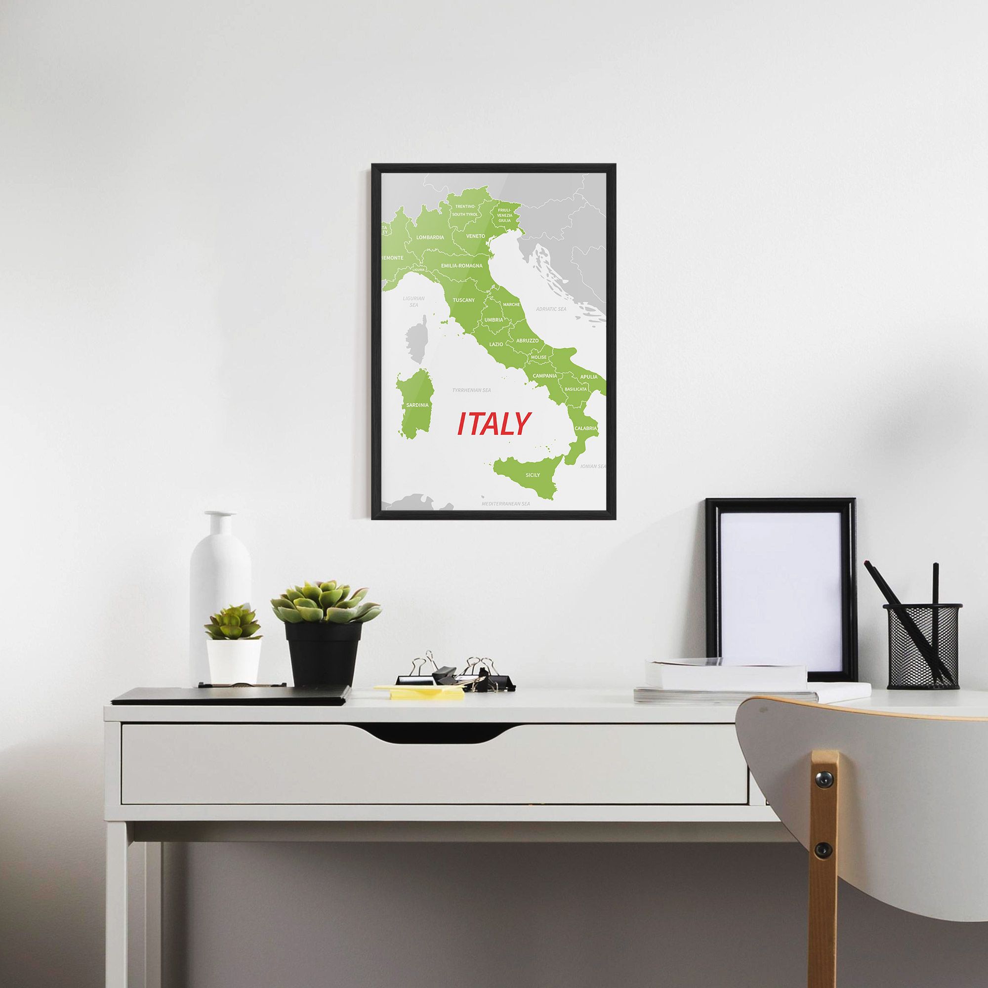 Italy Green Map mockup 7